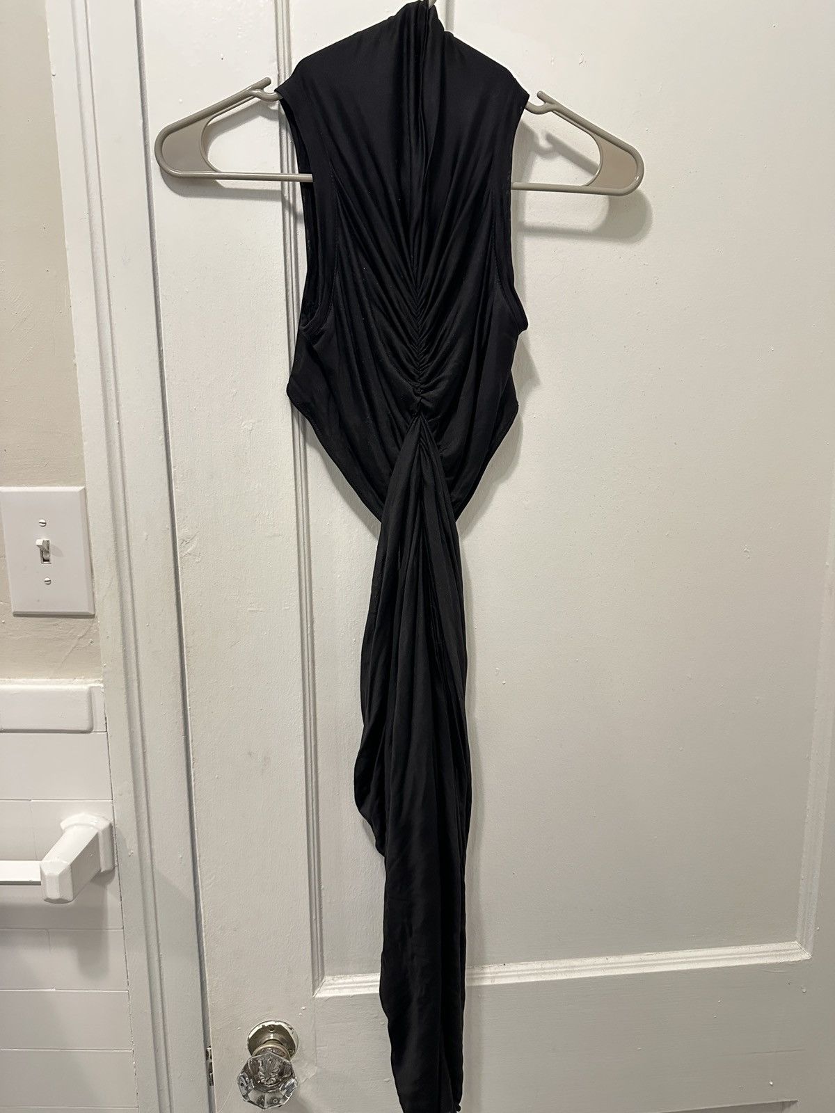 Rick Owens Rick Owens Ruched High Neck Top/Dress Size XS / US 0-2 / IT 36-38 - 3 Thumbnail