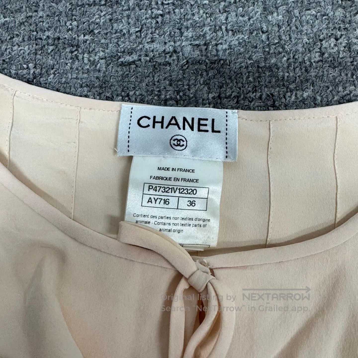Chanel Chanel Baby Dress Chiffon dress| Size M / US 6-8 / IT 42-44 - 4 Thumbnail