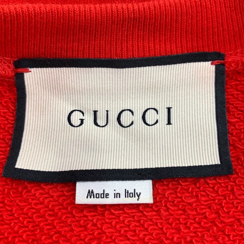 Gucci Gucci Red logo printed flying saucer sequin round-neck long Size US XS / EU 42 / 0 - 6 Thumbnail