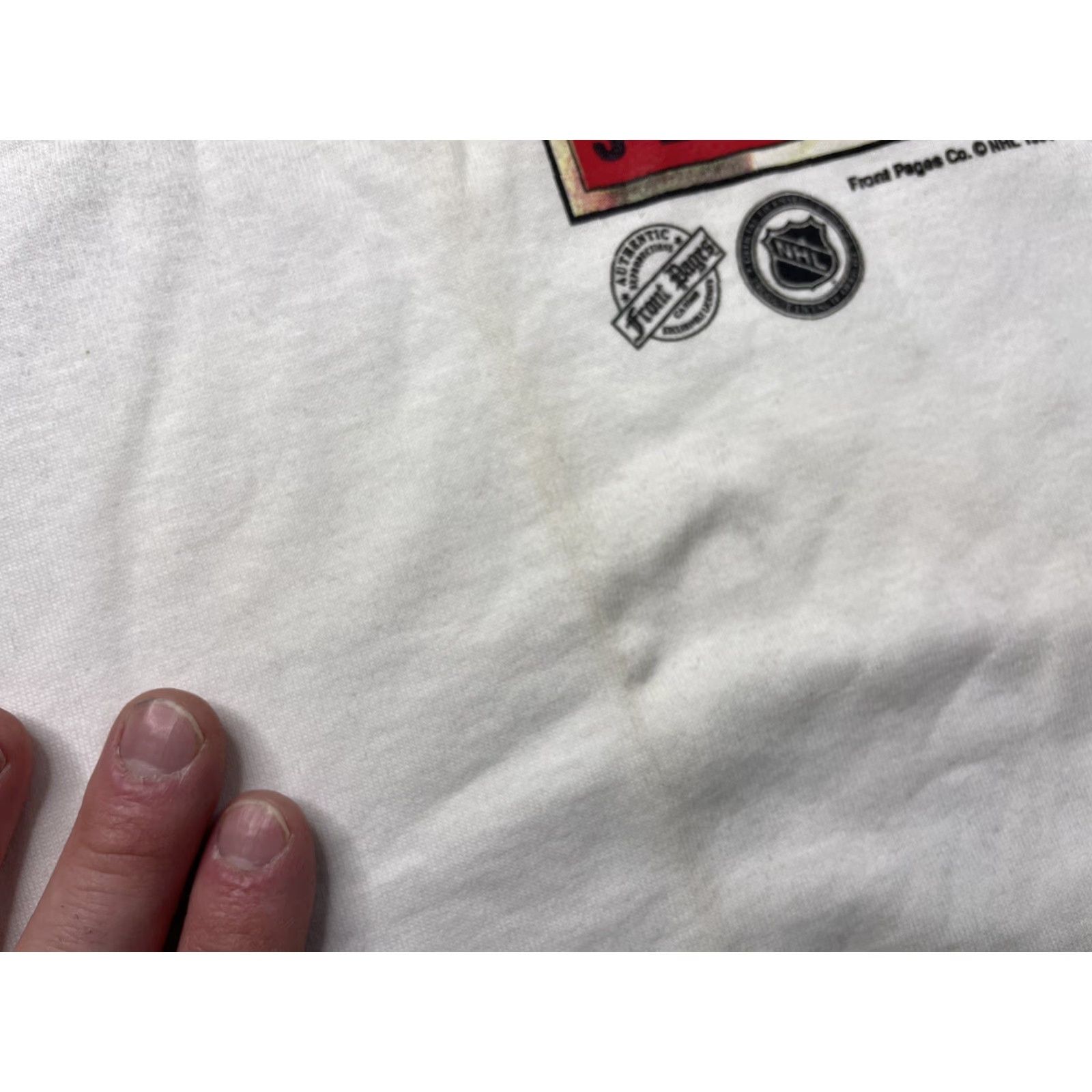 Fruit Of The Loom VINTAGE Mark Messier New York Rangers 1994 Stanley Cup Champions T Shirt Size XL Size US XL / EU 56 / 4 - 7 Thumbnail