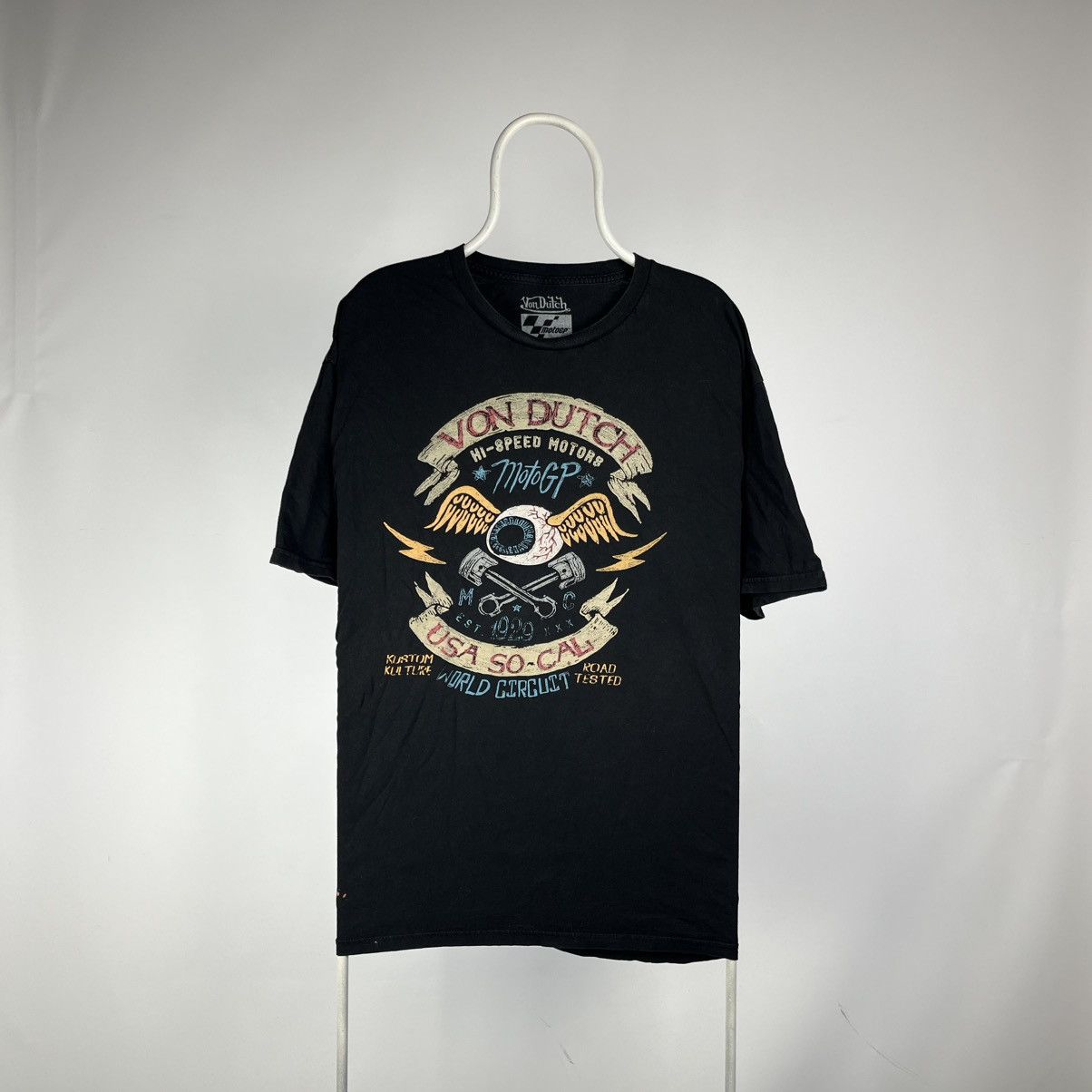 Von Dutch Von Dutch tshirt usa co cal moto group size 3XLarge Size US XXL / EU 58 / 5 - 1 Thumbnail