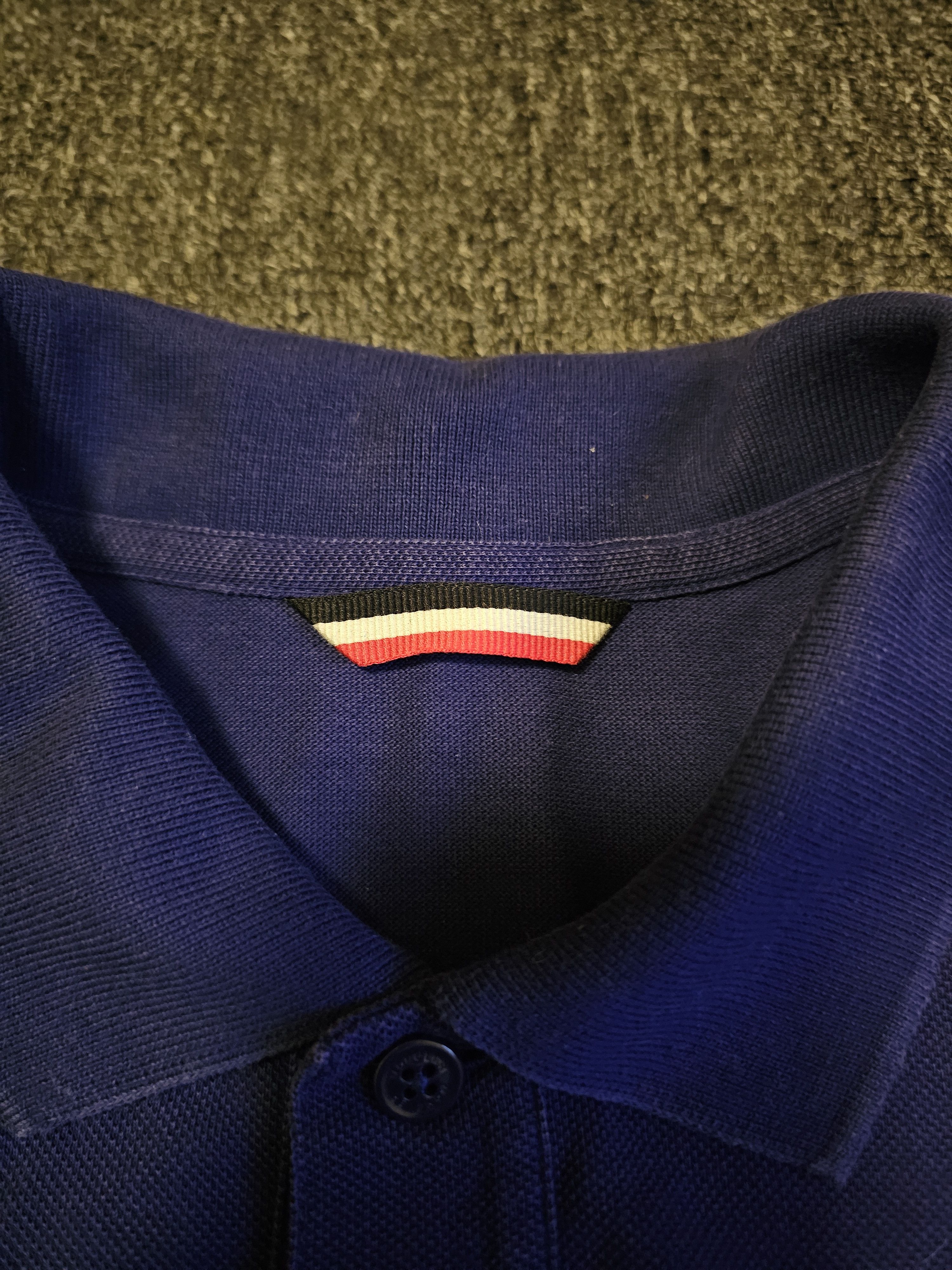 Moncler Moncler Men's Blue Polo Shirt Size M Size US M / EU 48-50 / 2 - 3 Thumbnail