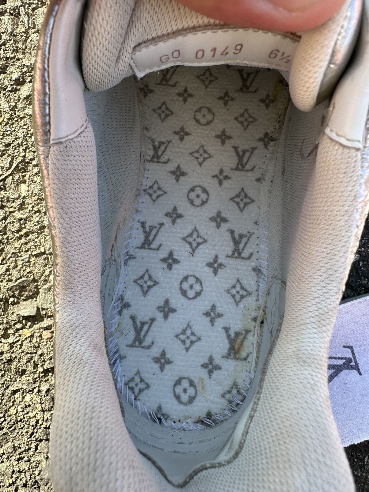 Louis Vuitton Louis Vuitton Trainer Metallic/Orange Size US 8 / EU 41 - 9 Thumbnail