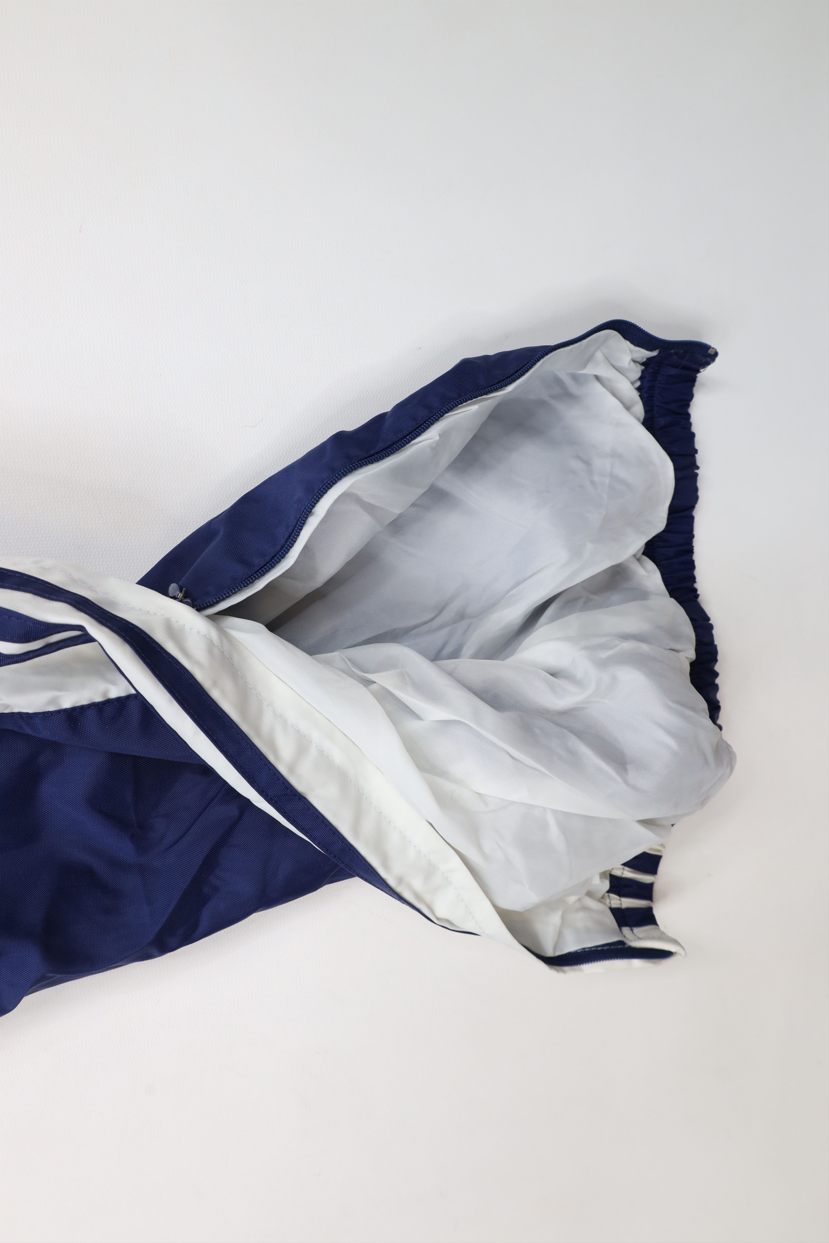 Adidas × Vintage Vintage 90s Adidas Spell Striped Lined Joggers Pants Blue Size US 40 / EU 56 - 5 Thumbnail