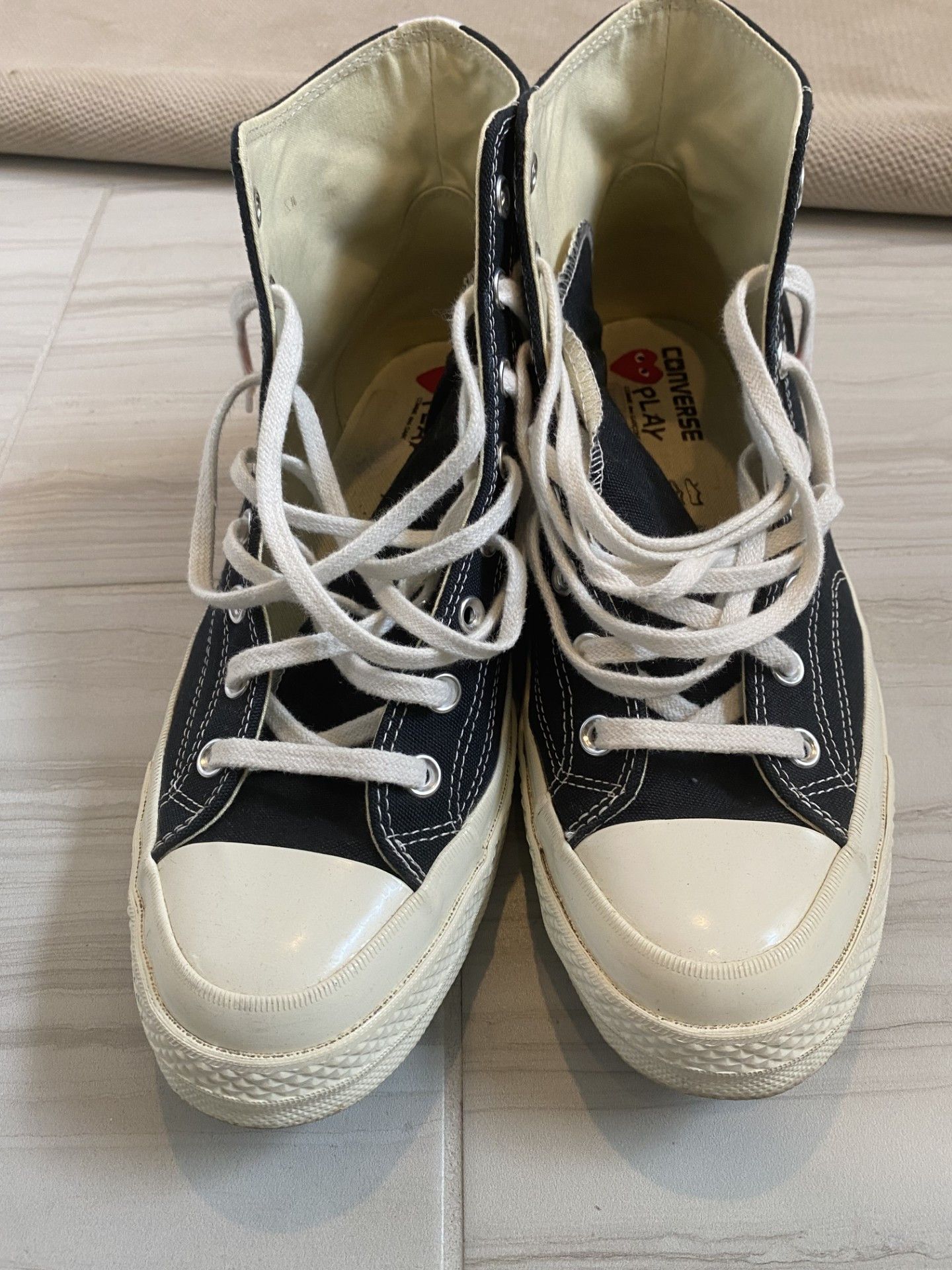 Comme des Garcons PLAY Comme Des Garcons Play Chuck 70 Black Size US 11 / EU 44 - 3 Thumbnail