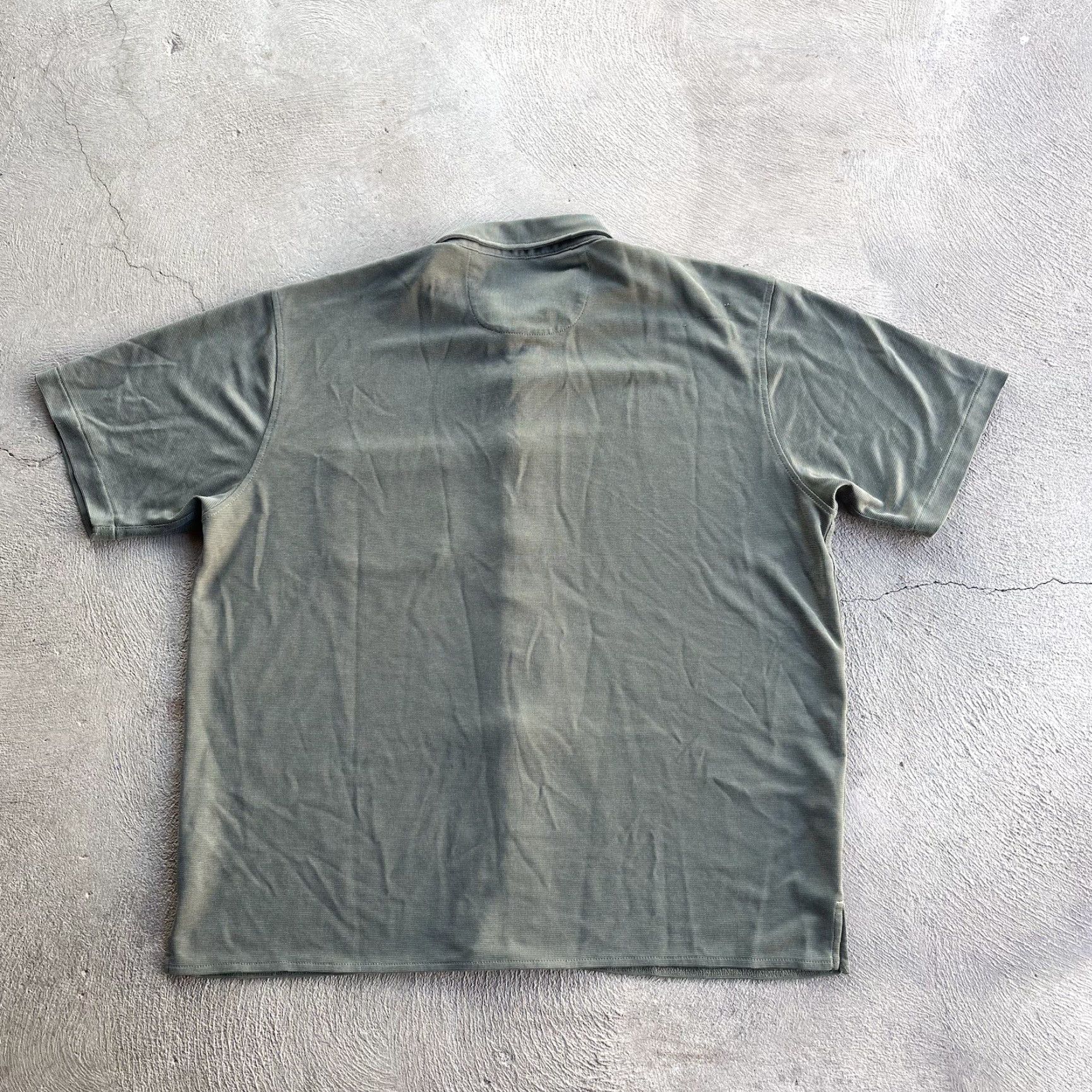 Orvis Orvis Shirt Men XL Button-Up Short Sleeve Green Havana Tencil Blend Stretch Hike Size US XL / EU 56 / 4 - 3 Thumbnail