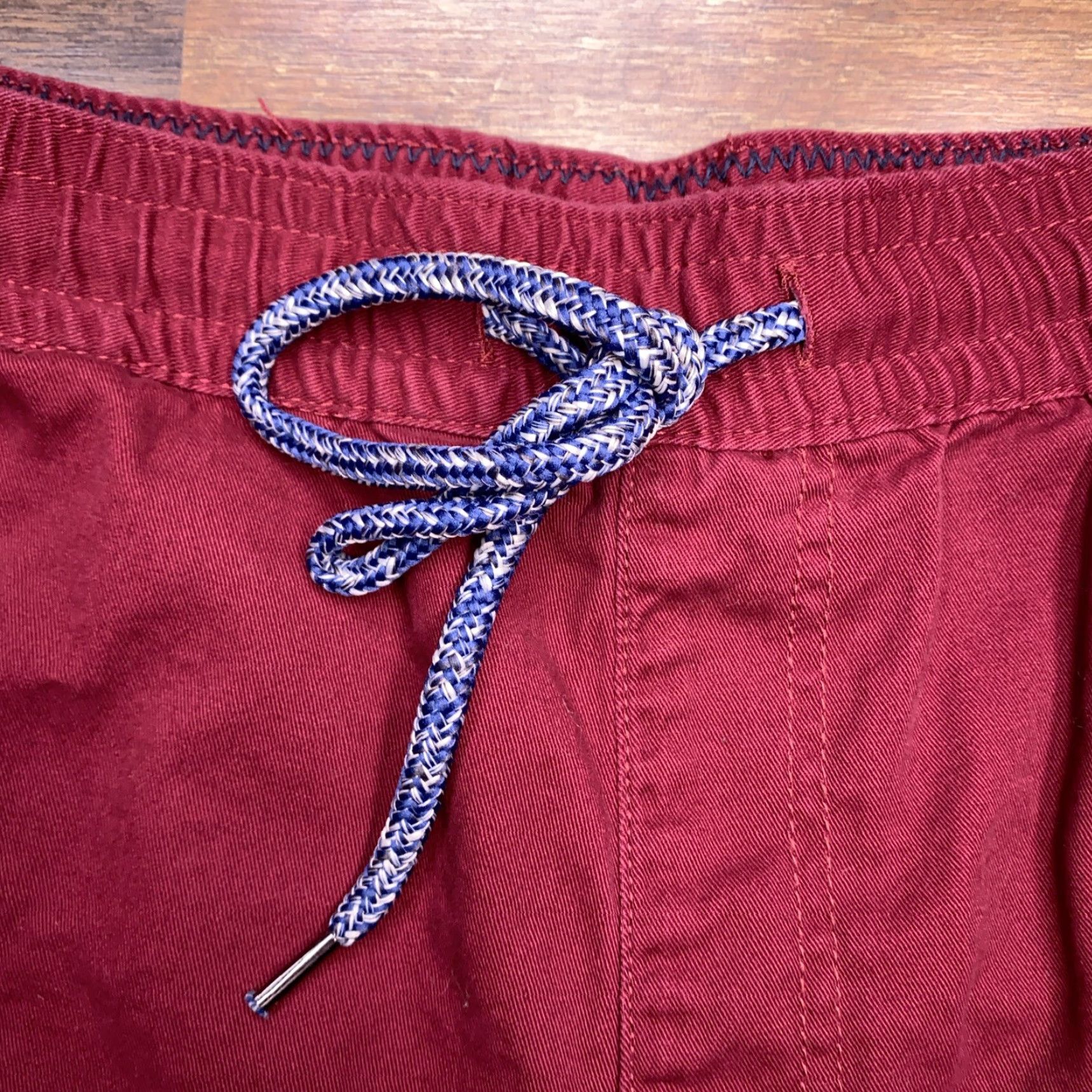 Pacsun Pacsun Twill Volley Shorts Mens XL Red Drawstring Size US 36 / EU 52 - 3 Thumbnail