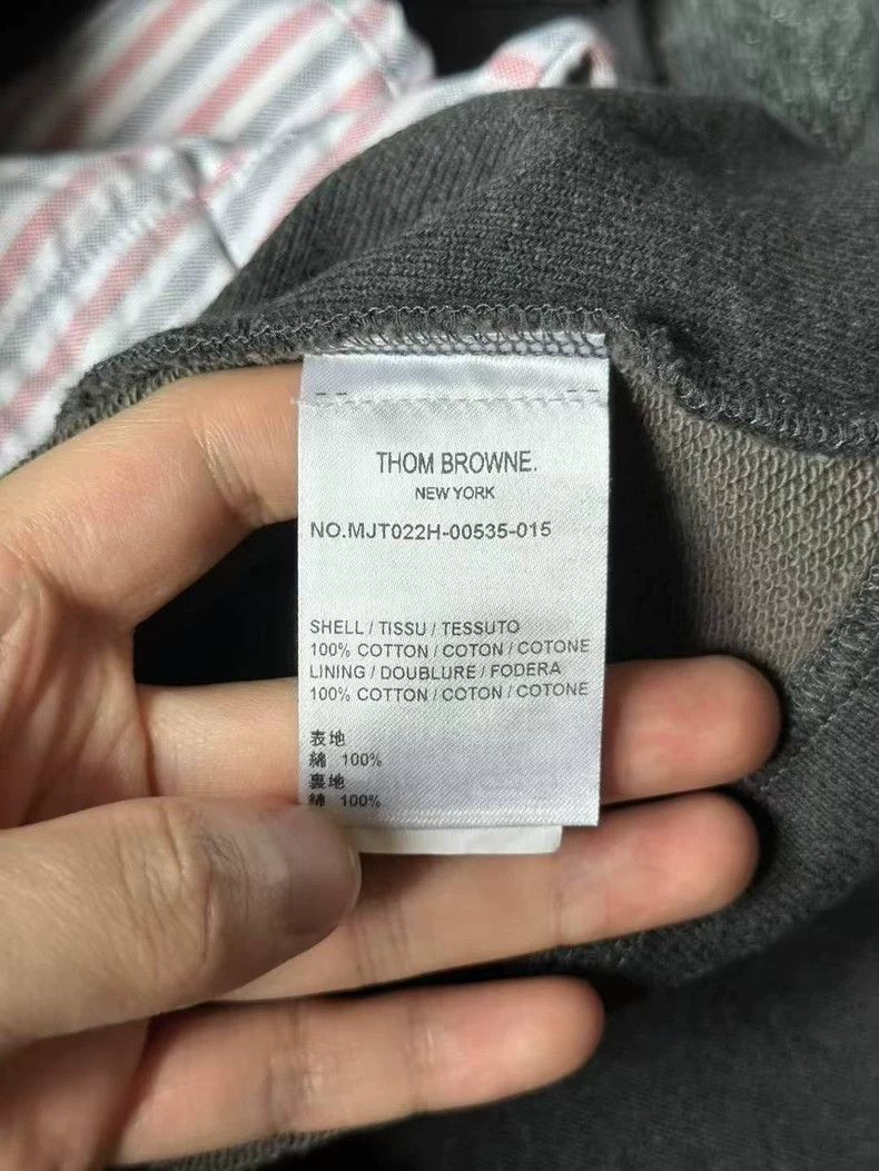 Thom Browne Thom Browne A charcoal black knit jacket Size US XXL / EU 58 / 5 - 4 Thumbnail