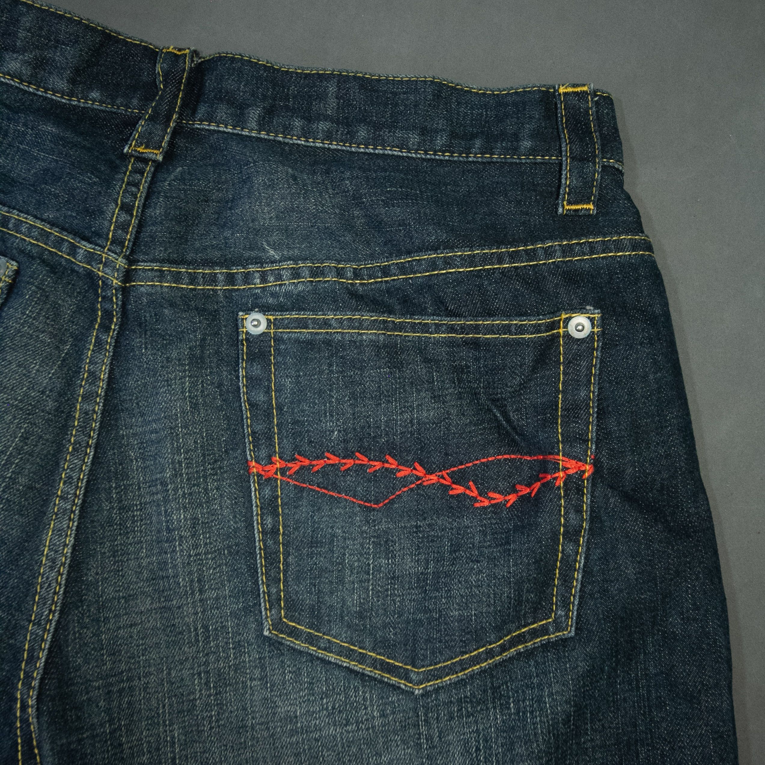 Japanese Brand Tesoro Mio Denim Size US 32 / EU 48 - 5 Thumbnail