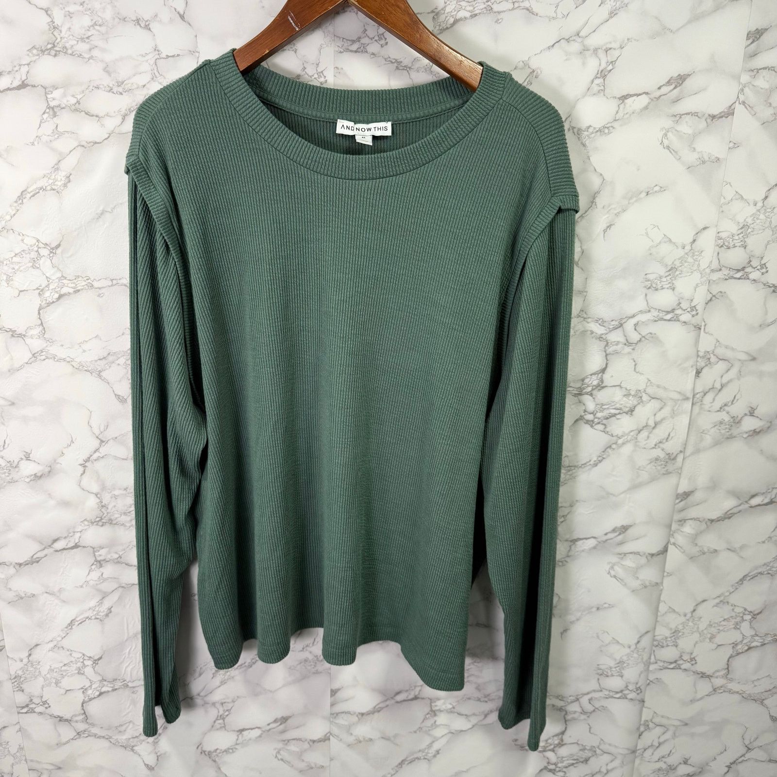 Macys And Now Macy's Women's Plus Shirt sz 4X NEW #G536 Size 4XL / US 24-26 - 1 Thumbnail