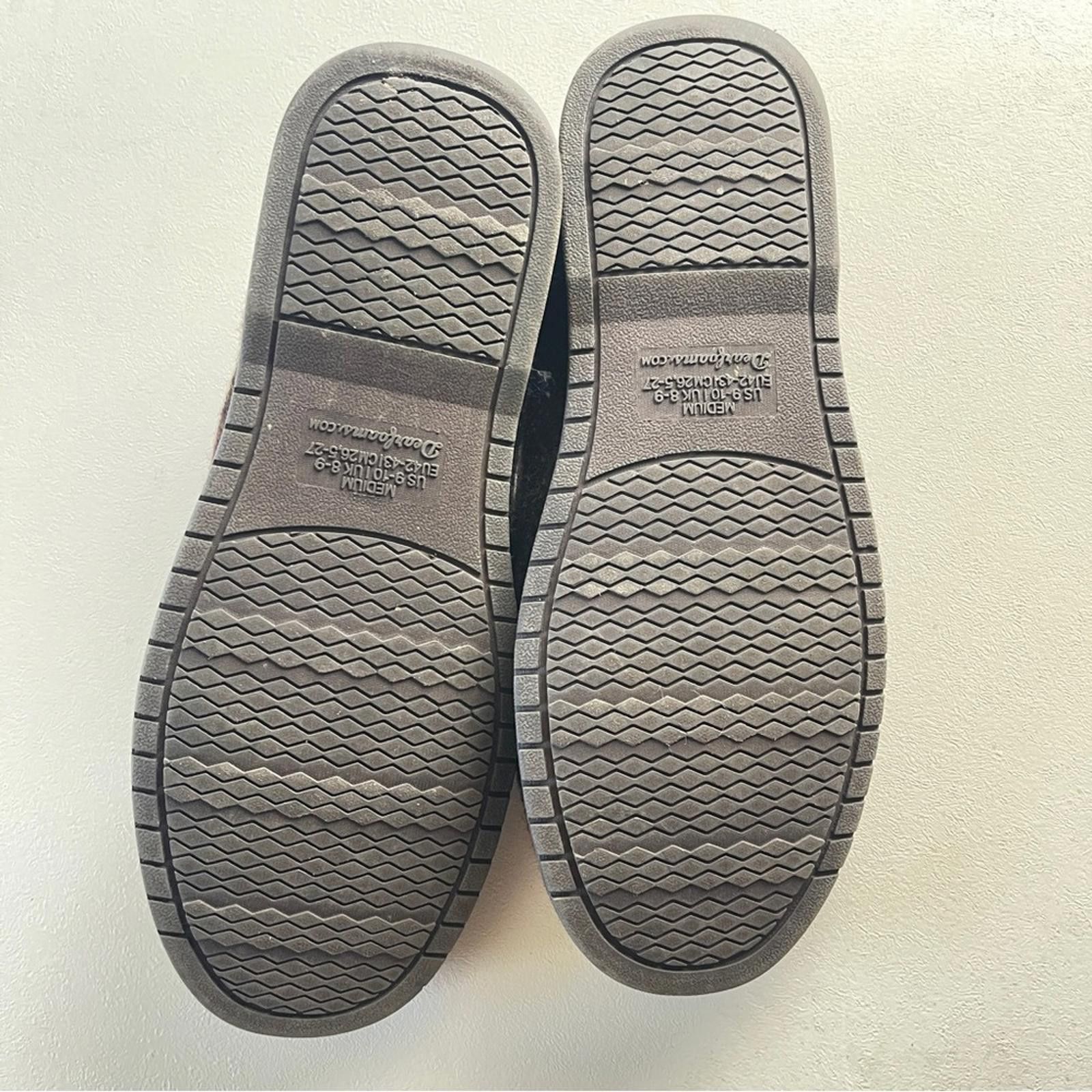 Other Dearfoams Men's Dark Brown Loafers size 9-10 Size US 9.5 / EU 42-43 - 5 Thumbnail