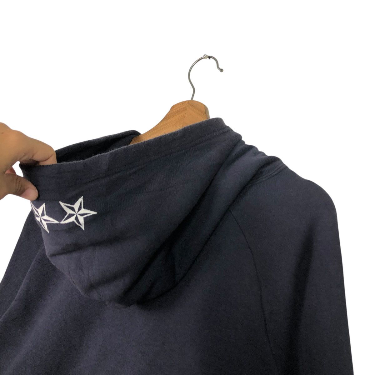 Vintage 🔥VINTAGE HOODIE PULL OVER ONEITA USA FLAG BIG LOGO Size US M / EU 48-50 / 2 - 12 Thumbnail