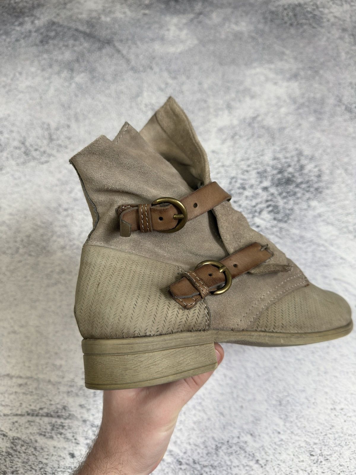 A.S.98 🔥A.S.98 Airsteps Style Ankle Straps Vintage Western Boots Size US 8 / EU 41 - 8 Thumbnail