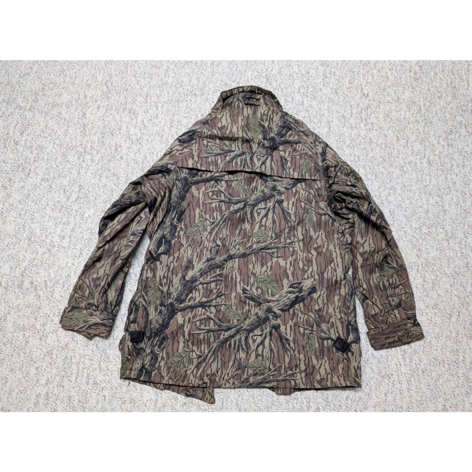 Vintage VINTAGE Columbia Mossy Oak Camouflage Parka Coat Men M Nylon Shell Moose Mossy Oak Pattern HUNTING Camouflage Size US M / EU 48-50 / 2 - 2 Thumbnail