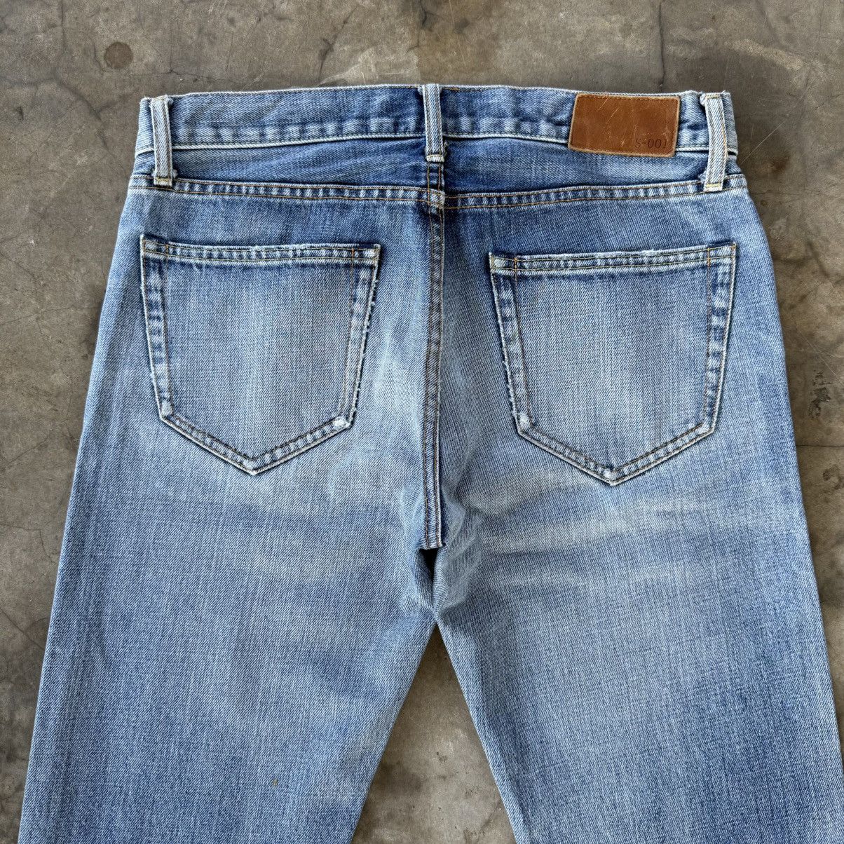 Japanese Brand W32 Vintage Japanese Slim Fit Faded Denim Pants Size US 32 / EU 48 - 10 Thumbnail