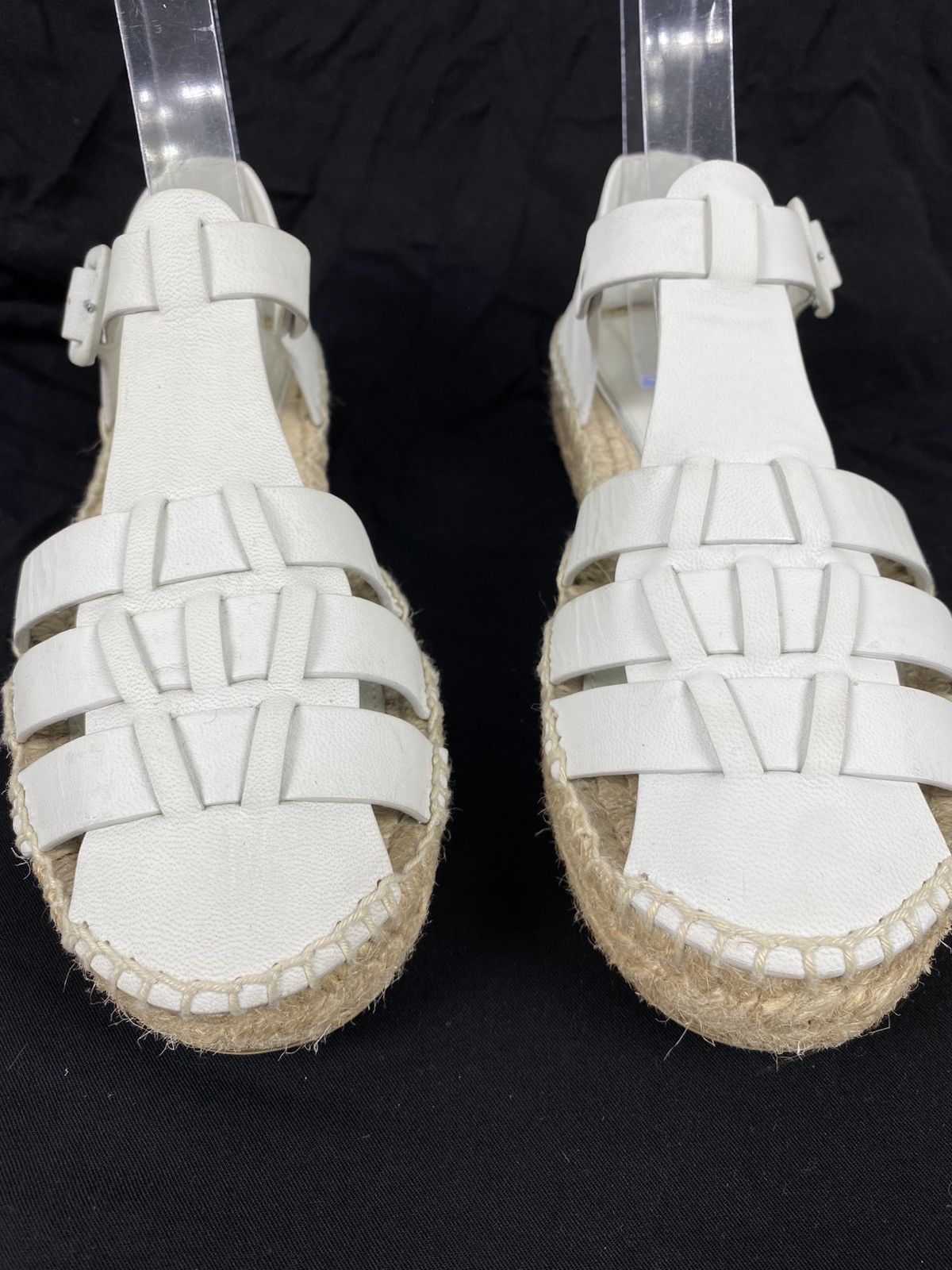 Paloma Bercelo Palomitas by Paloma Barcelo Leather Sandals Espadrilles 37 Size US 7 / IT 37 - 5 Thumbnail
