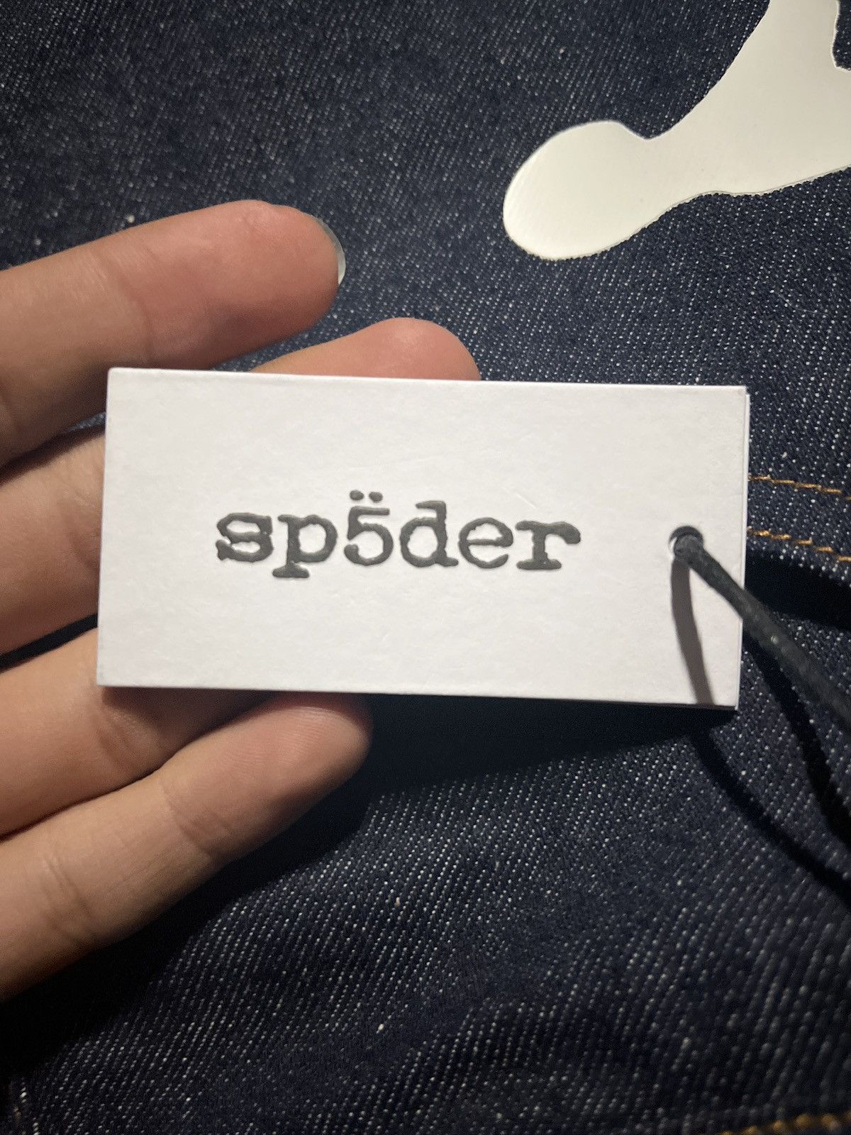 Sp5der Sp5der Raw Denim Jeans Size US 34 / EU 50 - 6 Thumbnail