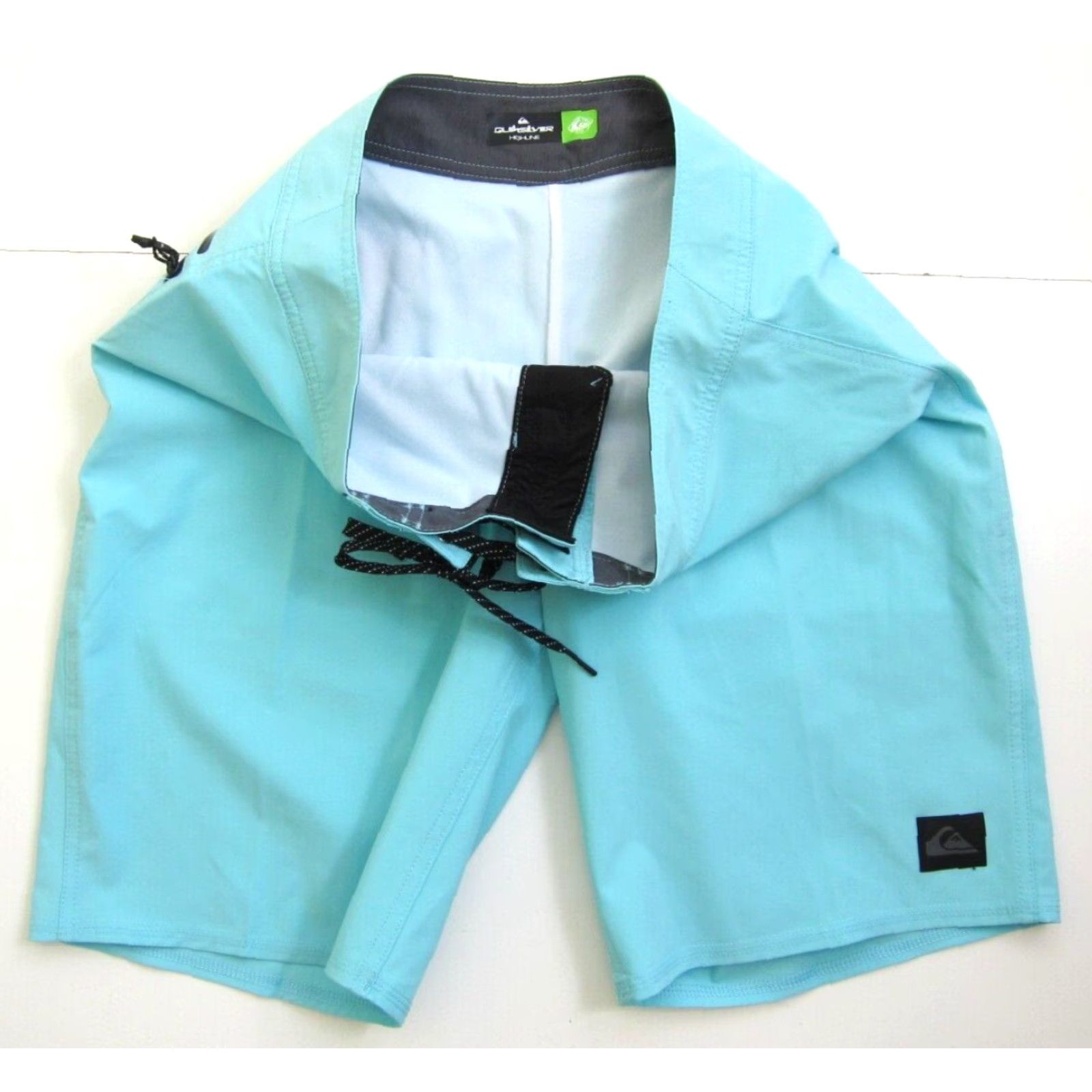Quiksilver Quiksilver Highline Surf Silk Stretch Blu 3 Pocket Swim Beach Board Shorts S Mens Size US 29 - 7 Thumbnail