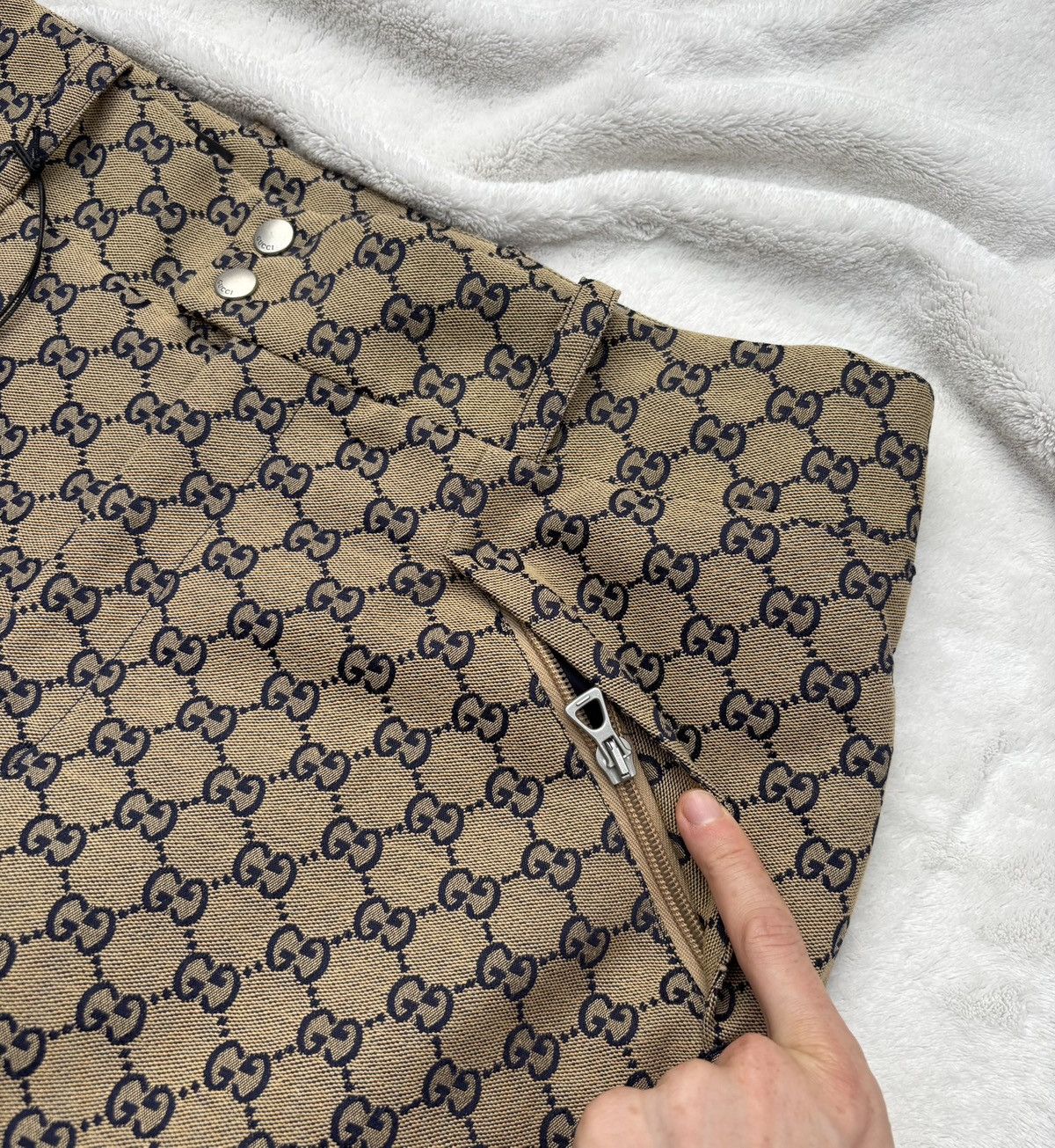 Gucci Gucci Monogram Canvas Workwear Pants Size US 34 / EU 50 - 3 Thumbnail