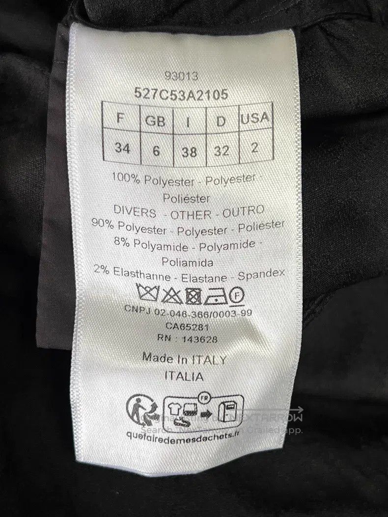 Dior Dior Black short jacket Size XXS / US 00 / IT 34 - 9 Thumbnail