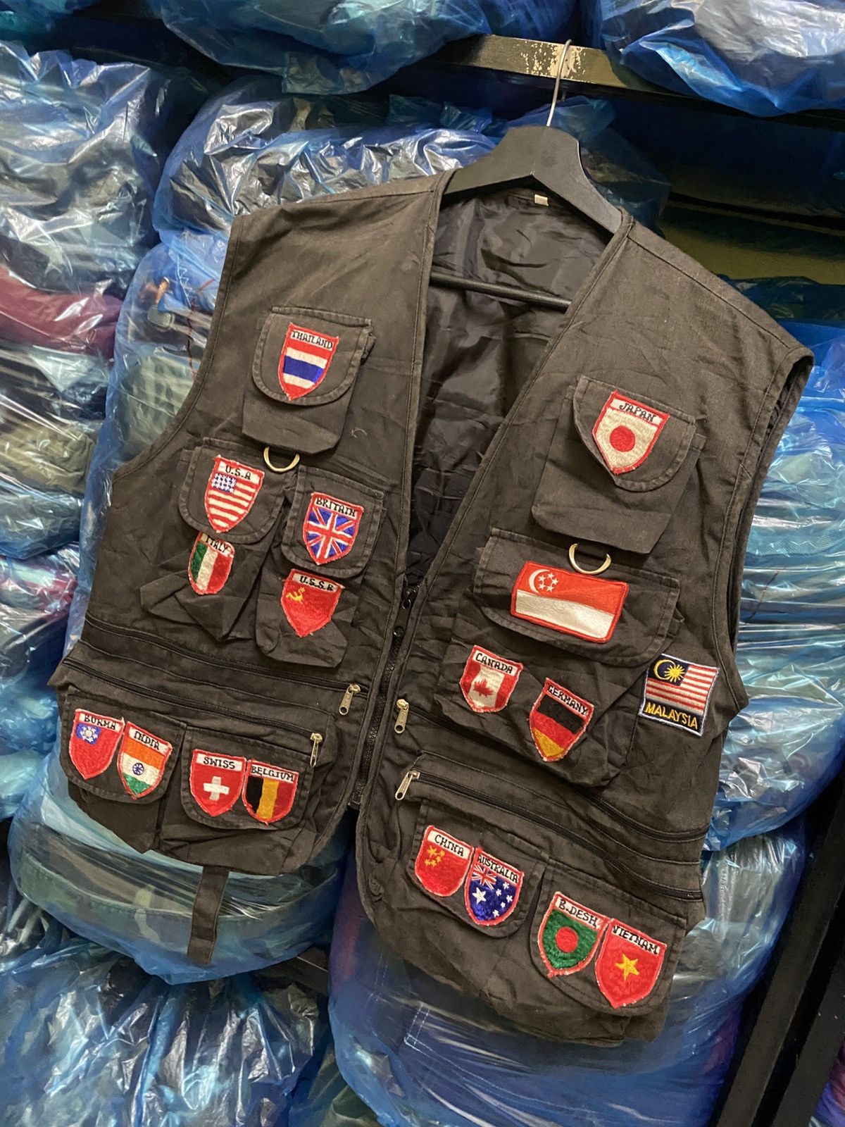 Other VINTAGE UTILITY VEST JACKET Size US XL / EU 56 / 4 - 2 Thumbnail