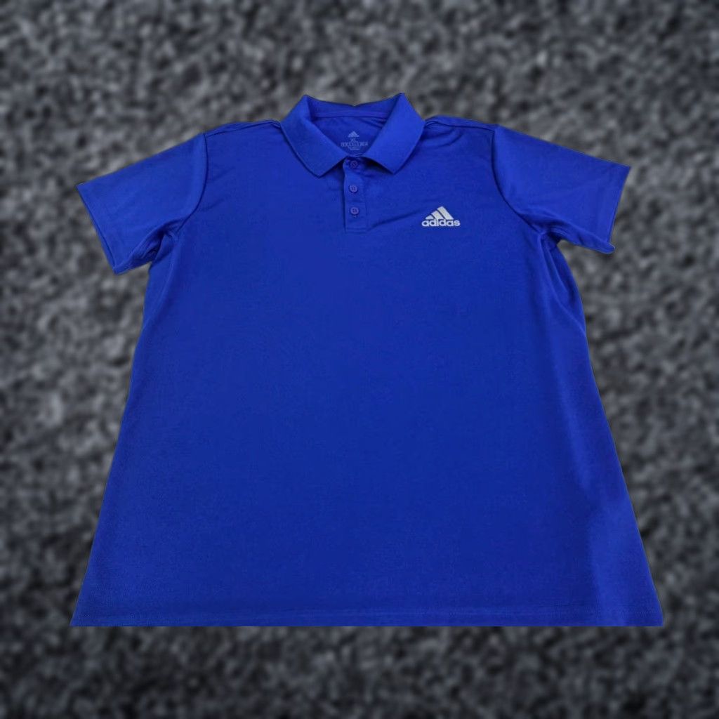 Adidas Adidas Mens Climalite Short Sleeve Polo Shirt XL Blue Poly Short Sleeve Polo Shirt Mens XL Blue Adidas Climalite Polo Shirt Sports Mens XL Blue Size US XL / EU 56 / 4 - 1 Thumbnail