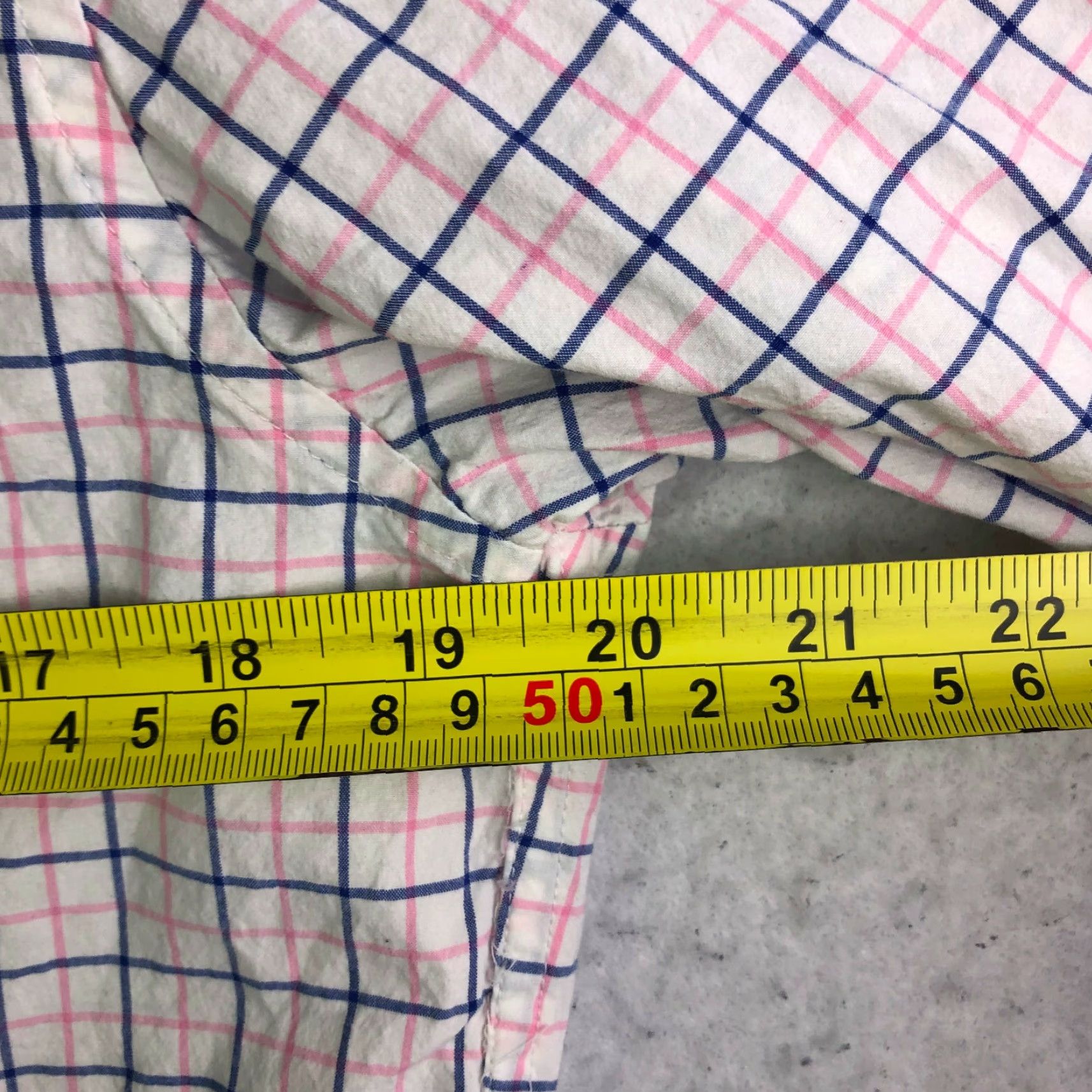 J.Crew J.Crew Slim Mens Large White Striped Long Sleeve Button Down Collar Shirt Size US L / EU 52-54 / 3 - 4 Thumbnail