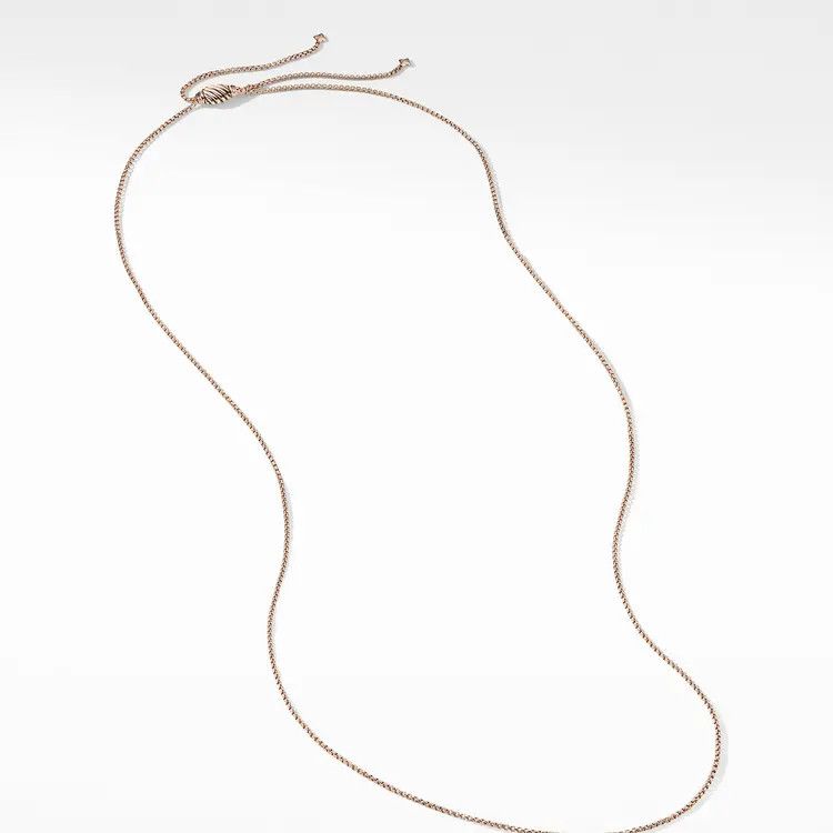 David Yurman o1w1db10426 N12620 Size:9 /Necklace in Rose Golden Size ONE SIZE - 2 Thumbnail