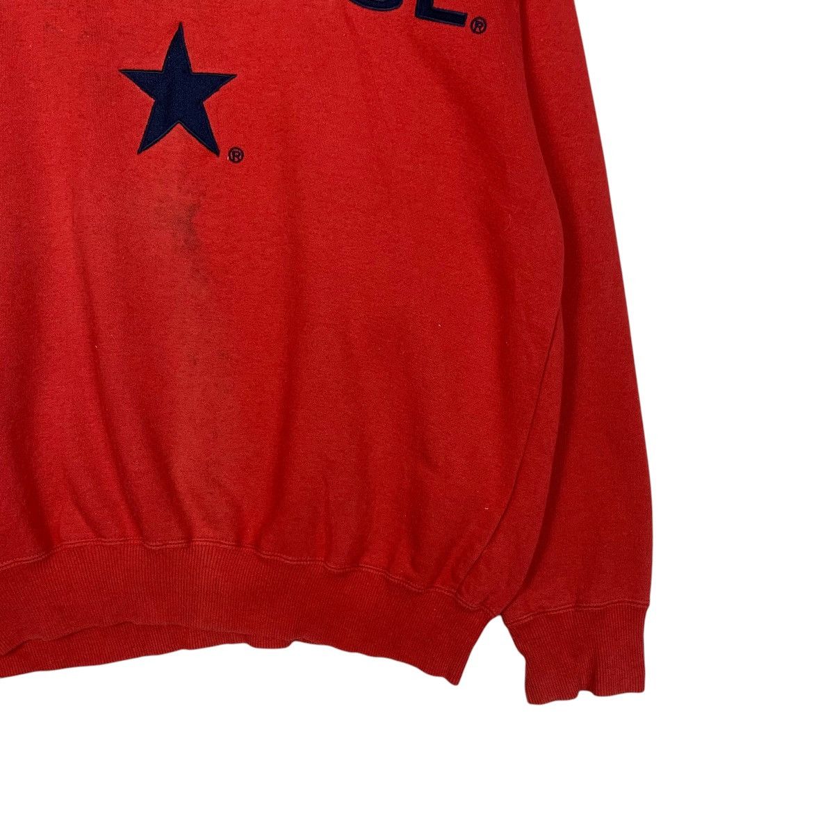 Converse CONVERSE Embroidery Big Logo Crewneck Sweatshirt #1969-C86 Size US L / EU 52-54 / 3 - 4 Thumbnail