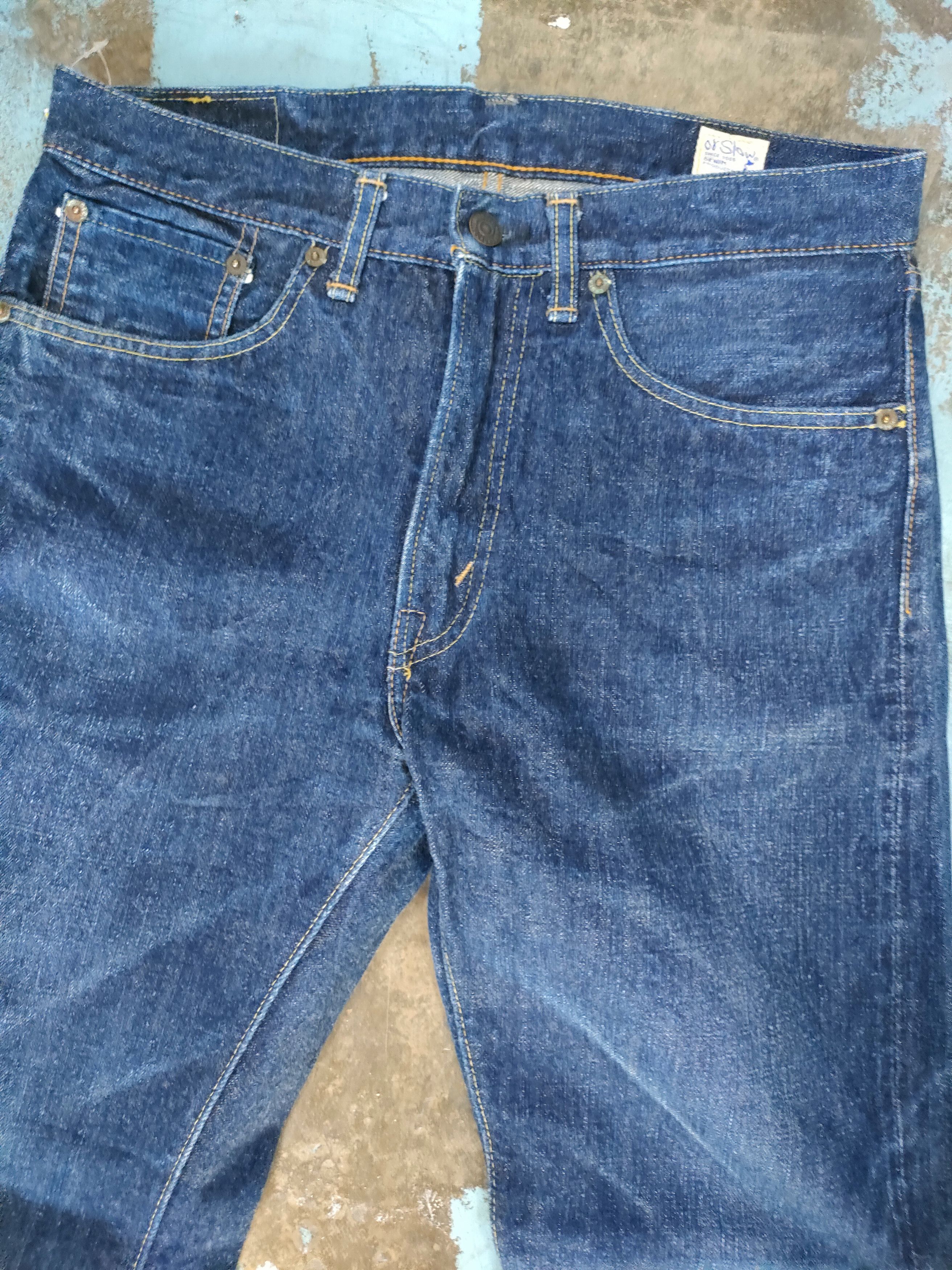 Japanese Brand Or Slow Japan Selvedge Jeans Size US 32 / EU 48 - 15 Thumbnail