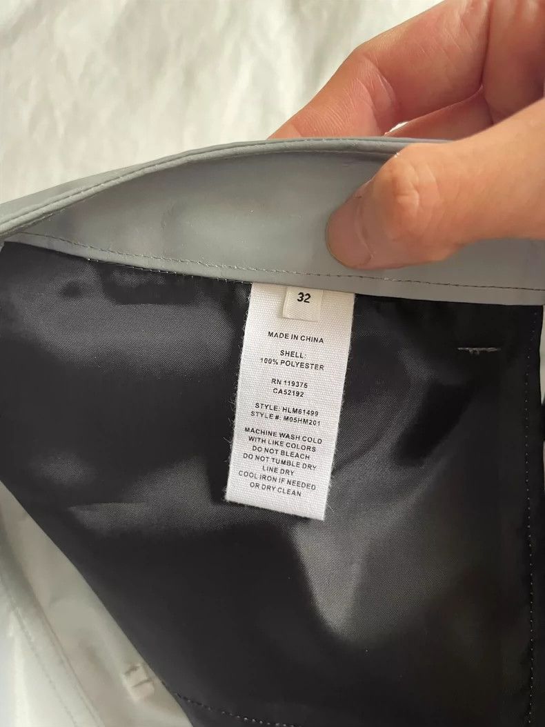 Helmut Lang Helmut Lang size 32Grey reflective trousers 2501-Nextarrow Size US 32 / EU 48 - 9 Thumbnail
