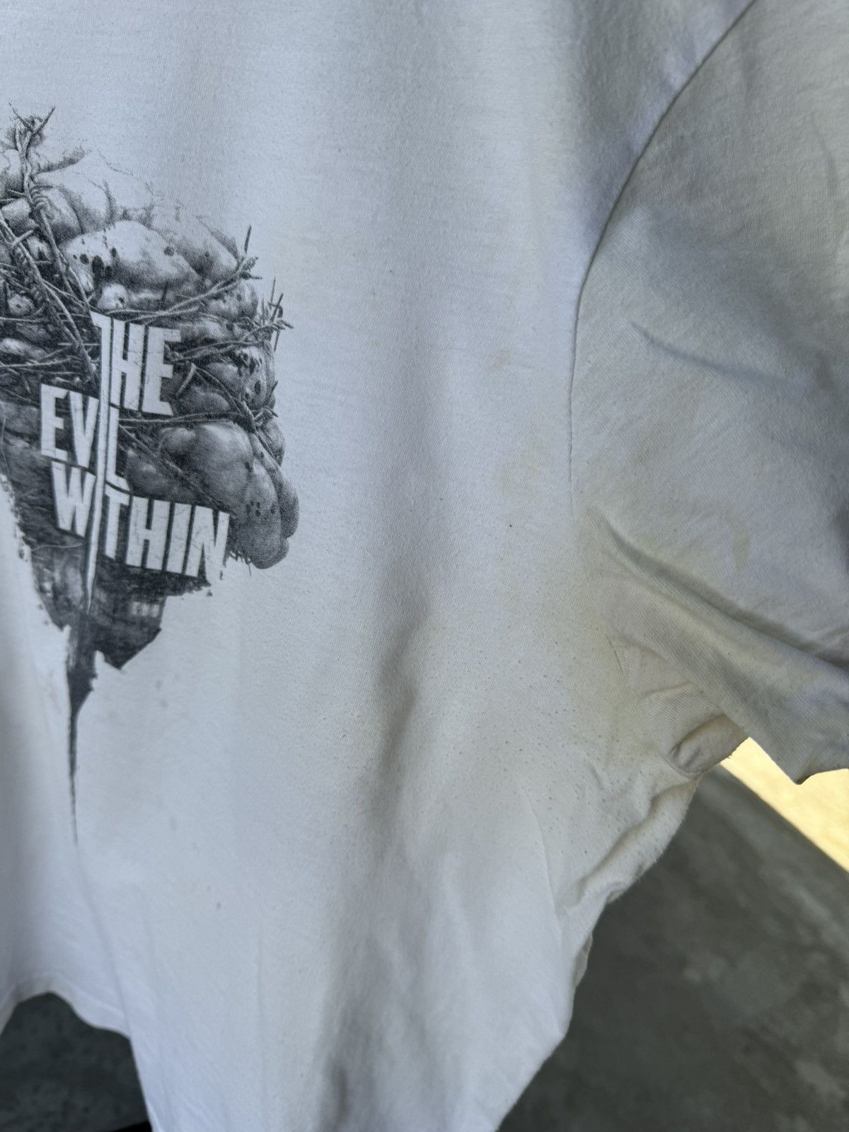 Playstation × Vintage The Evil Within Game T shirt PlayStation Y2K Size US M / EU 48-50 / 2 - 6 Thumbnail