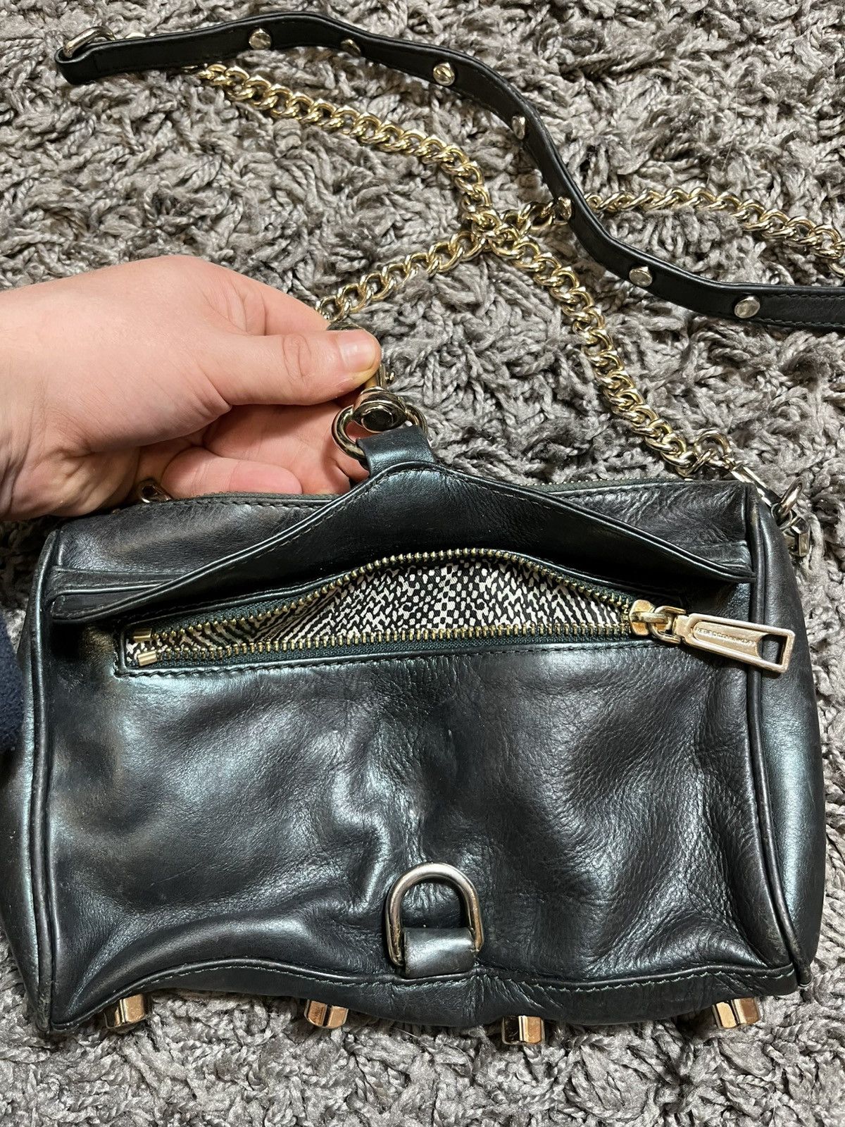 Rebecca Minkoff AVANT GARDE 🔥 REBECCA MINKOFF LEATHER HANDLE WOMENS BAG Size ONE SIZE - 5 Thumbnail