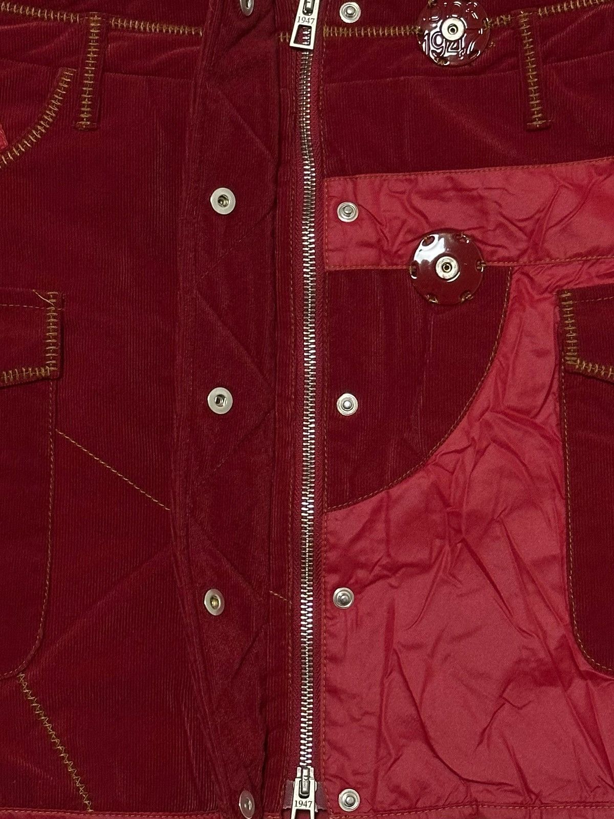 Dior CHRISTIAN DIOR Fall Winter 2006 Corduroy Mini Skirt Size 25" / US 0 / IT 36 - 7 Thumbnail