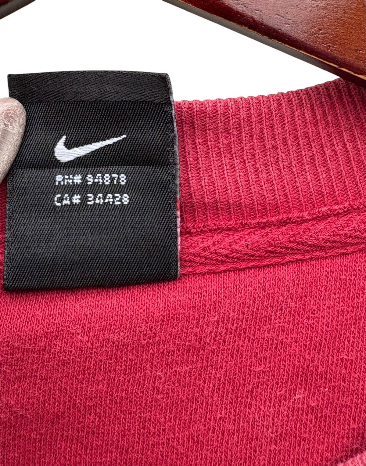 NFL Vintage 90s Nike Center Logo 49ers Nfl Team Sweatshirt Size US L / EU 52-54 / 3 - 3 Thumbnail