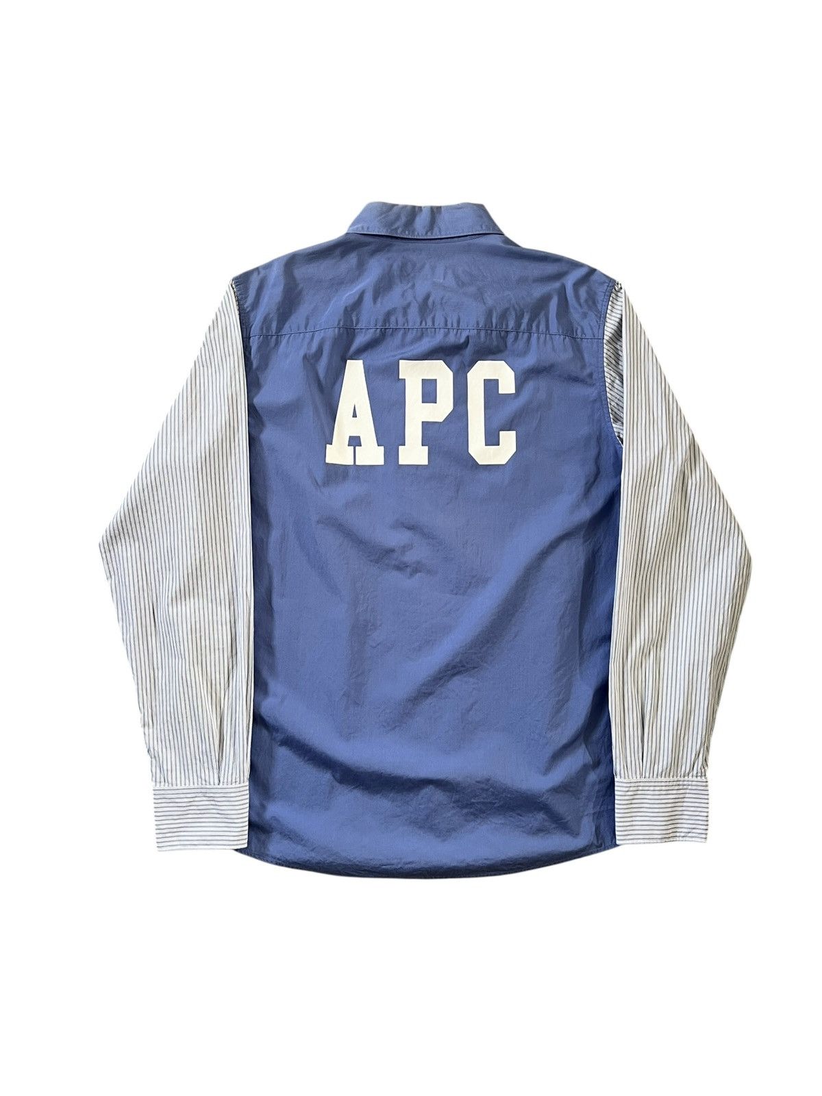 A.P.C. A.P.C Chemise Jensen Button Up Shirt Size US M / EU 48-50 / 2 - 3 Thumbnail