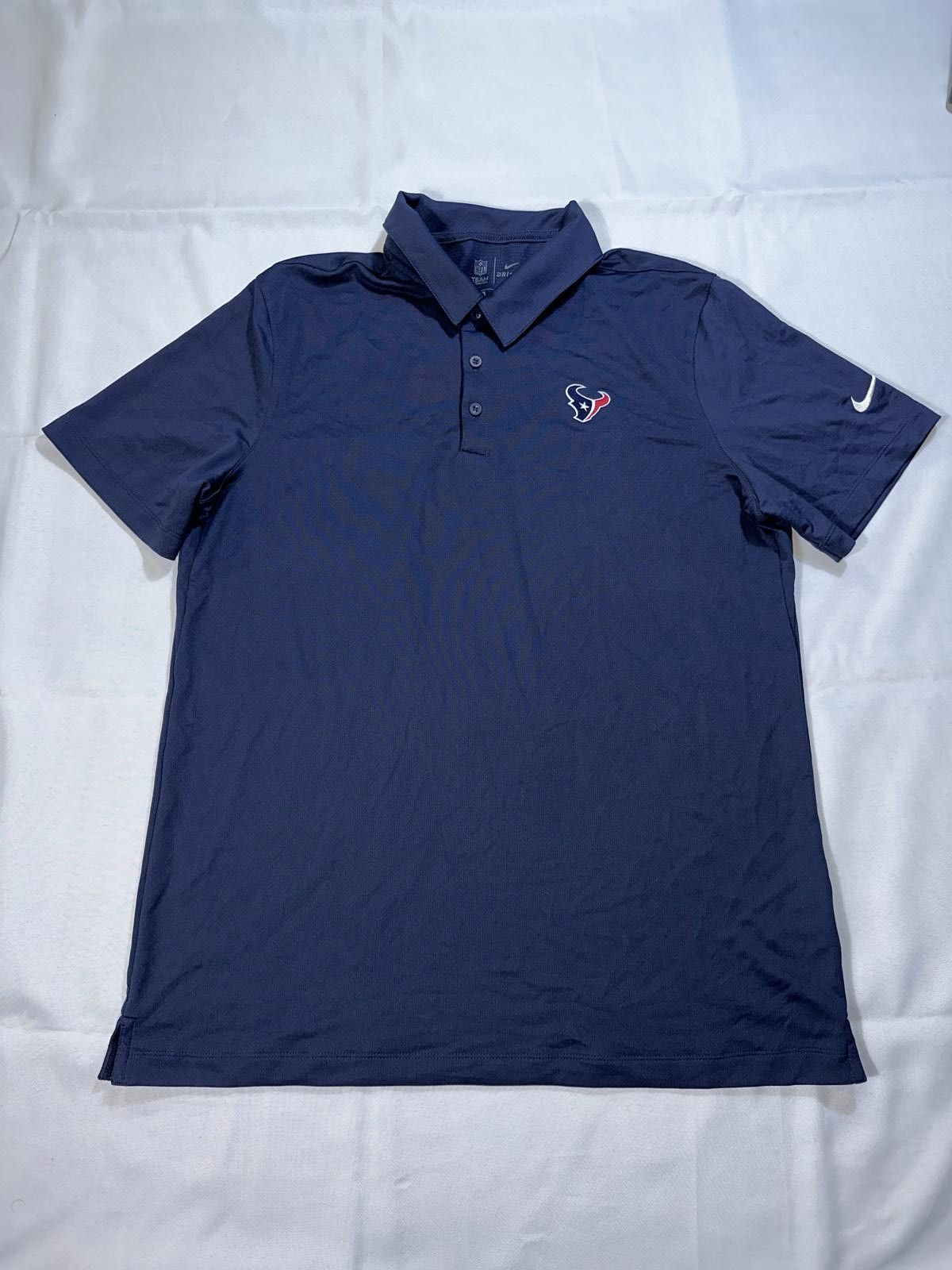 Men's Antigua Navy Houston Texans Big & Tall Ellipse Polo