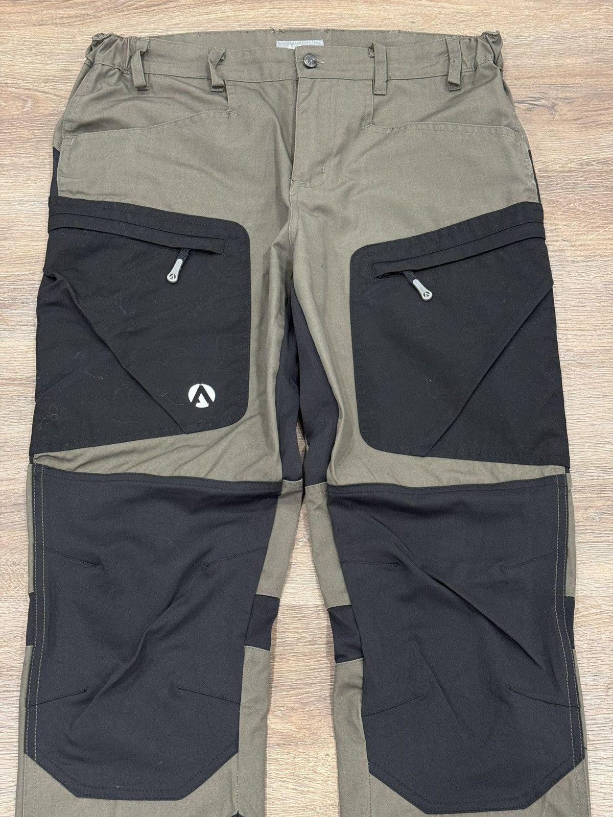 Other UK Arrak Outdoor Active Stretch Pants - Olive/Black Size US 31 - 6 Thumbnail