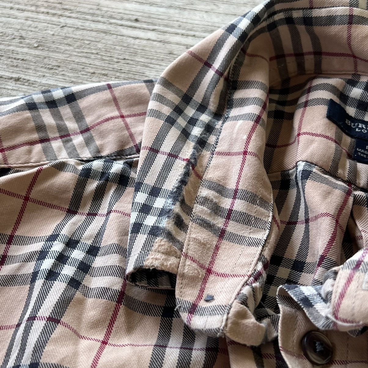 Burberry Burberry Vintage Rare Legit Luxury Button Ups Hawaiian Shirt Size US L / EU 52-54 / 3 - 12 Thumbnail