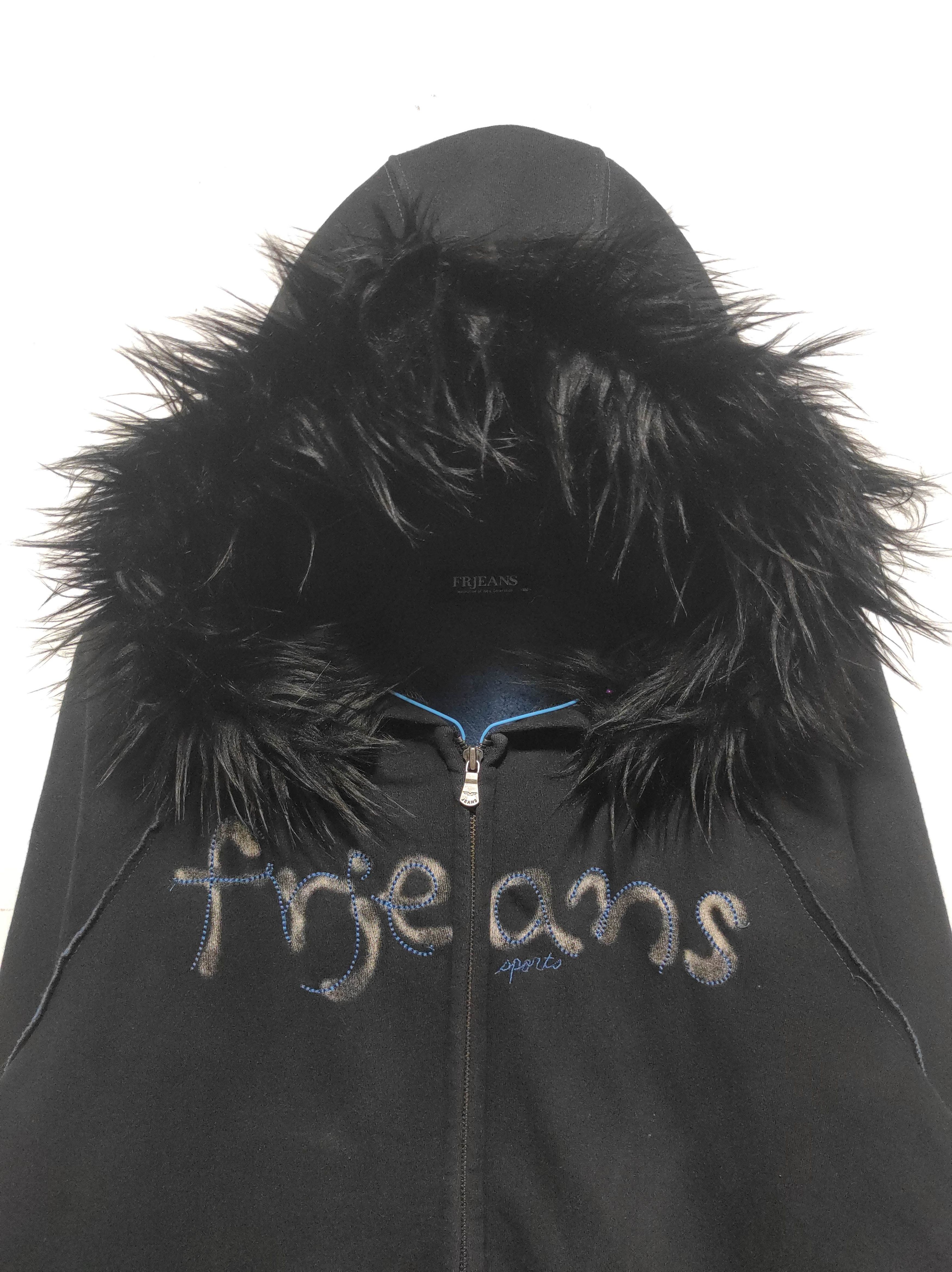 Hysteric Glamour FRJ Jeans zip Fur Hoodie IfSixWasNine LGB style Size US L / EU 52-54 / 3 - 2 Thumbnail