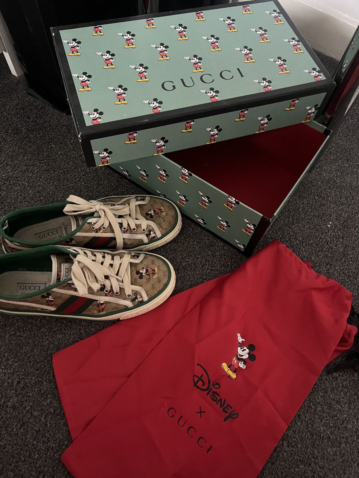Gucci Gucci&Disney tennis 1977 “Mickey Mouse” Size US 7 / IT 37 - 6 Thumbnail