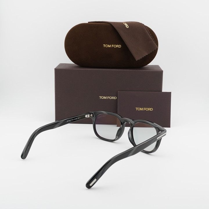 Tom Ford Tom Ford FT1122-D 63A Sunglasses Black Square Frame Size ONE SIZE - 11 Thumbnail