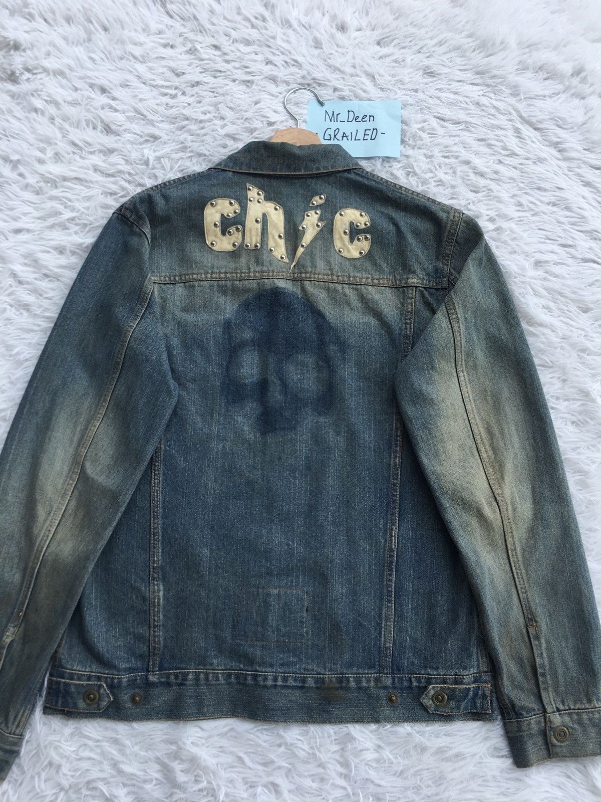 Japanese Brand Rare Vintage PPFM Denim Jacket Size US L / EU 52-54 / 3 - 4 Thumbnail
