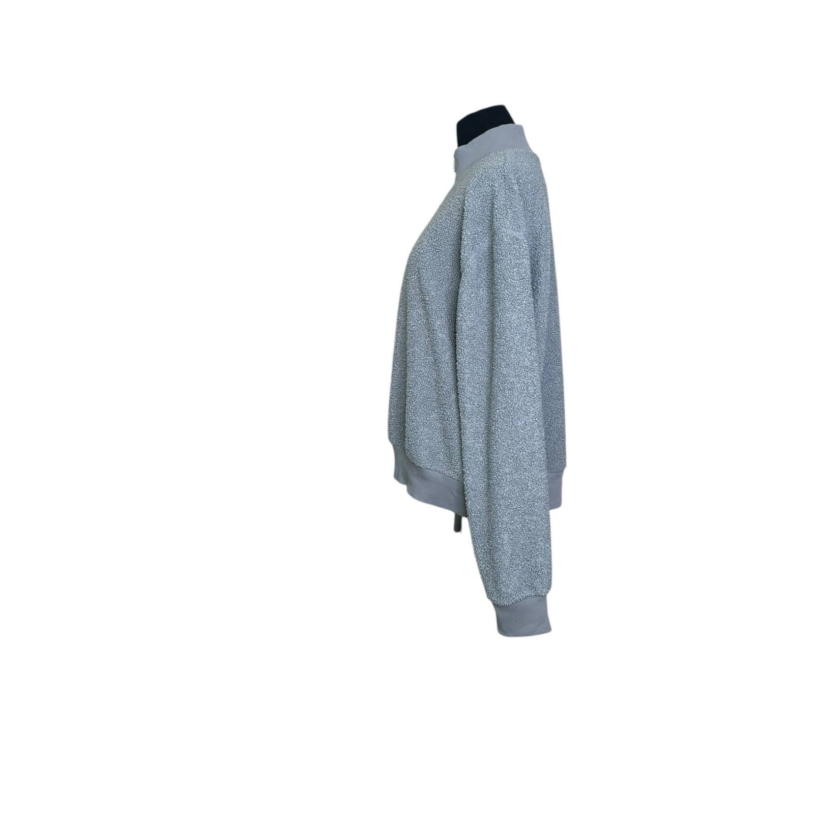 Topshop Topshop gray teddy long sleeves pullover sweater size 12 Size XL / US 12-14 / IT 48-50 - 7 Thumbnail