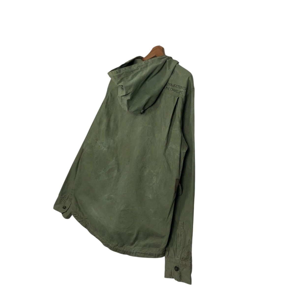 Avirex 📌Vintage Military Avirex Duck Canvas Rocket Plane Size US L / EU 52-54 / 3 - 12 Thumbnail