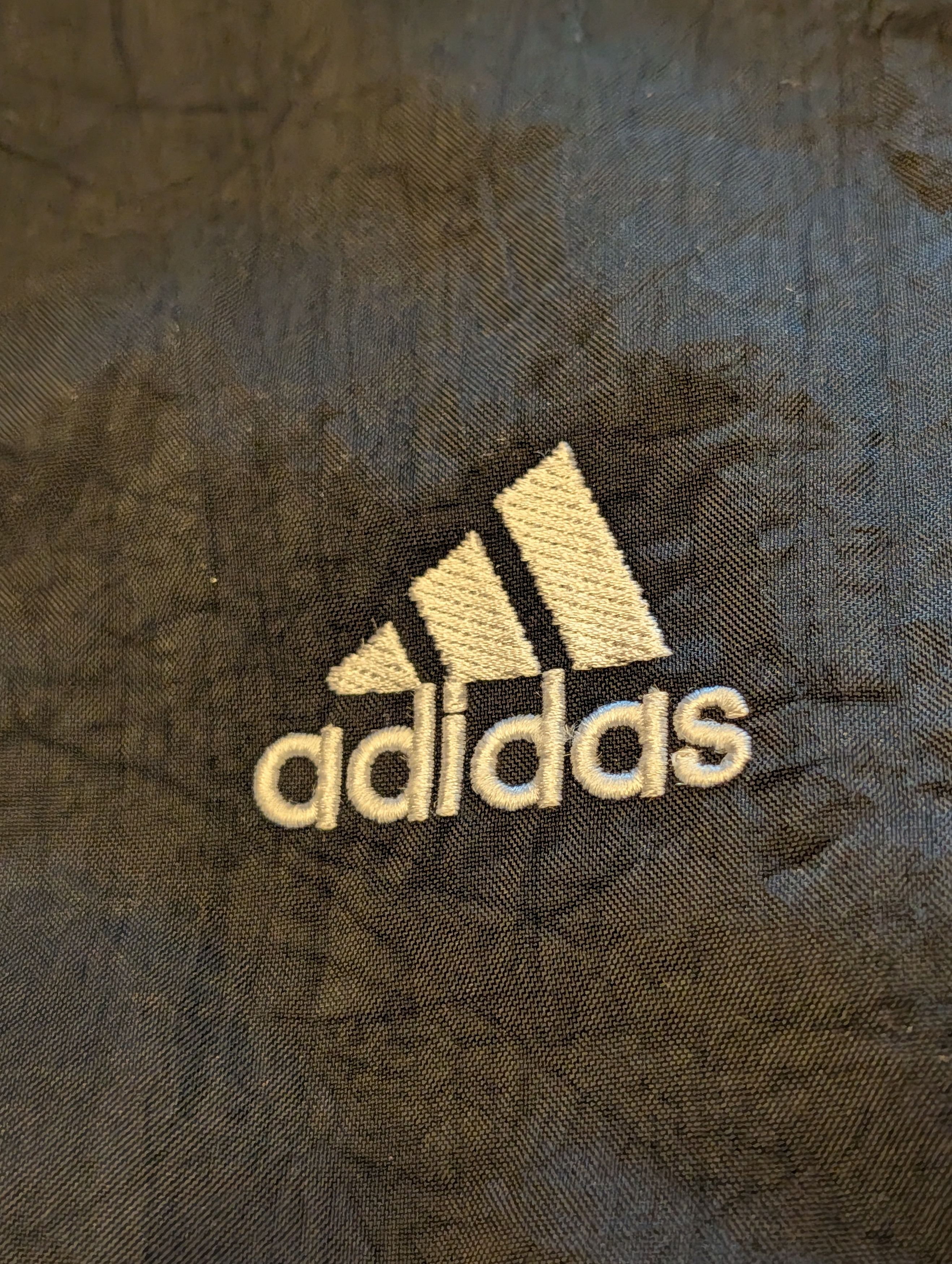Adidas Vintage 90s Adidas Big Logo Striped Windbreaker Jacket Size US XL / EU 56 / 4 - 7 Thumbnail