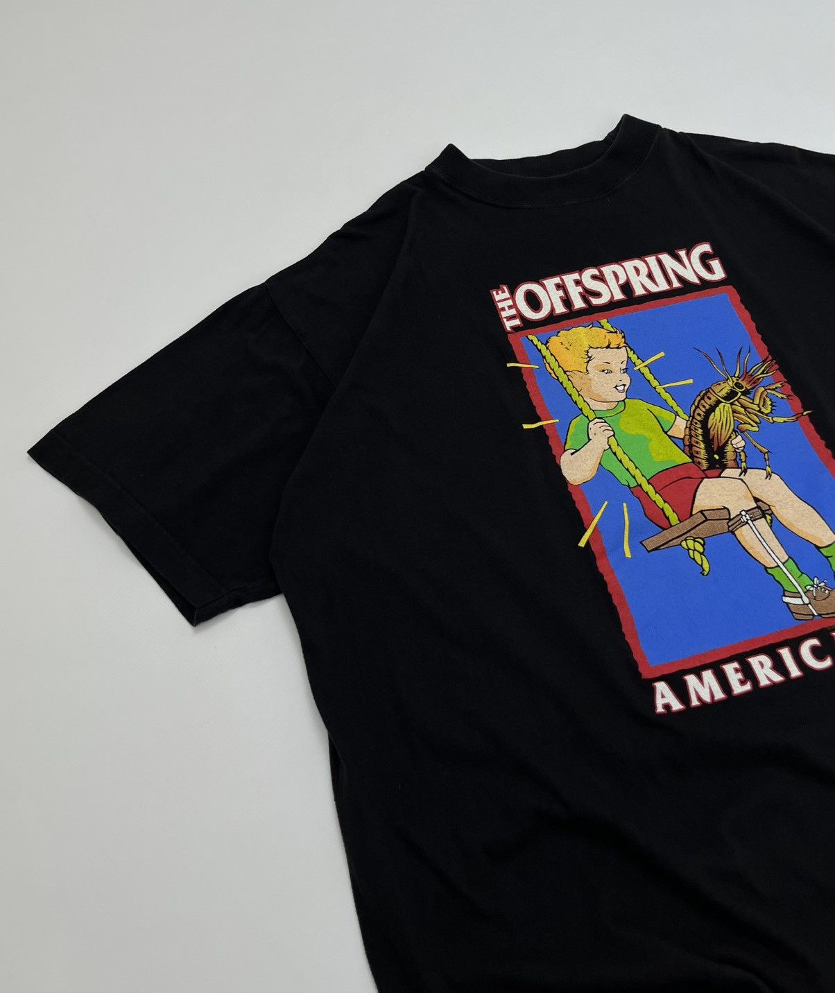 Vintage The Offspring Americana 1998 Under License To Giant T-Shirt Size US XL / EU 56 / 4 - 5 Thumbnail