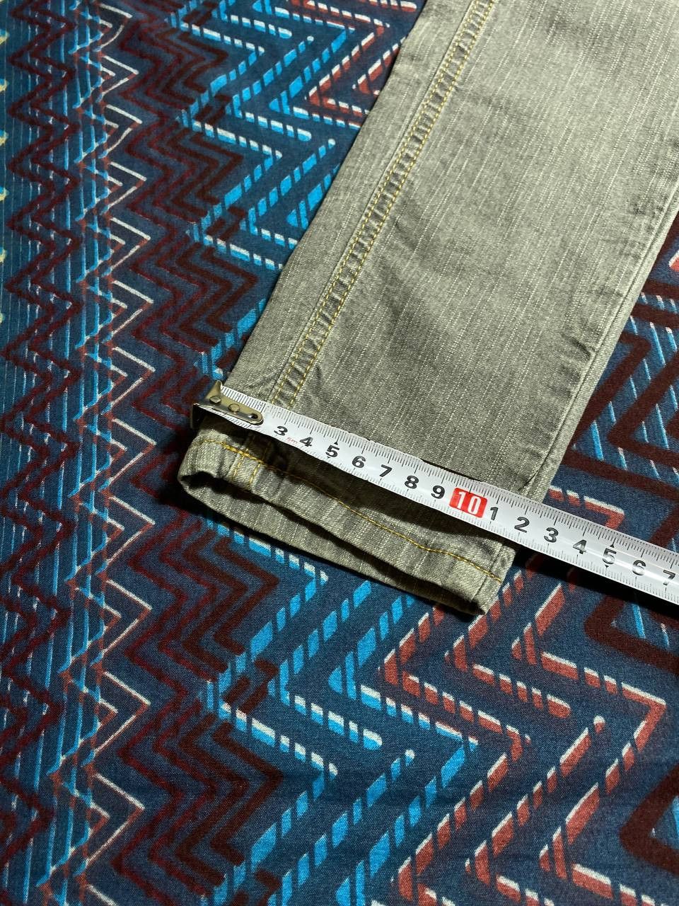 Calvin Klein × Vintage JAPANESE RETRO SELVAGE Skinny JEANS Size 25" / US 0 / IT 36 - 6 Thumbnail