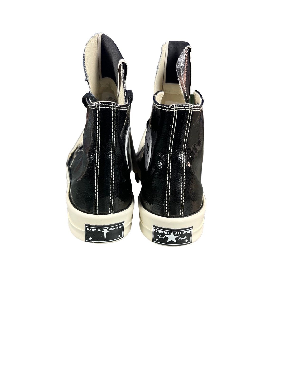 Rick Owens Drkshdw Rick Owens DRKSHDW x Converse TurboDRK Hi Blk Patent Size 8 Size US 8 / EU 41 - 5 Thumbnail