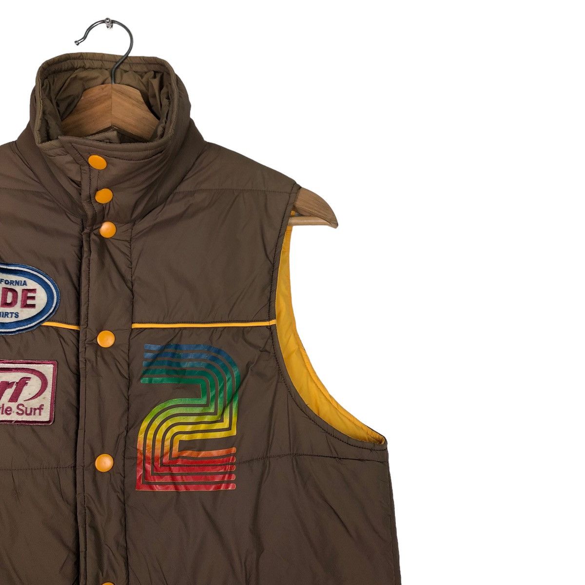 Japanese Brand 🔥Vtg Puffer Down Vest Tank Top California Surf USA Size US M / EU 48-50 / 2 - 6 Thumbnail